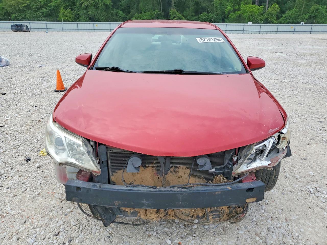2013 Toyota Camry L Red vin: 4T1BF1FKXDU637641