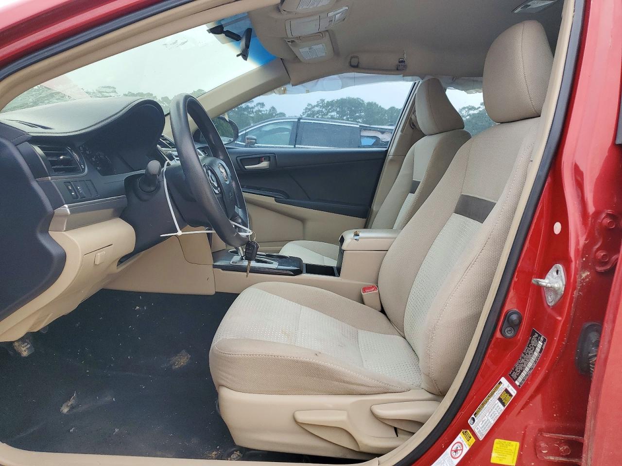 2013 Toyota Camry L Red vin: 4T1BF1FKXDU637641