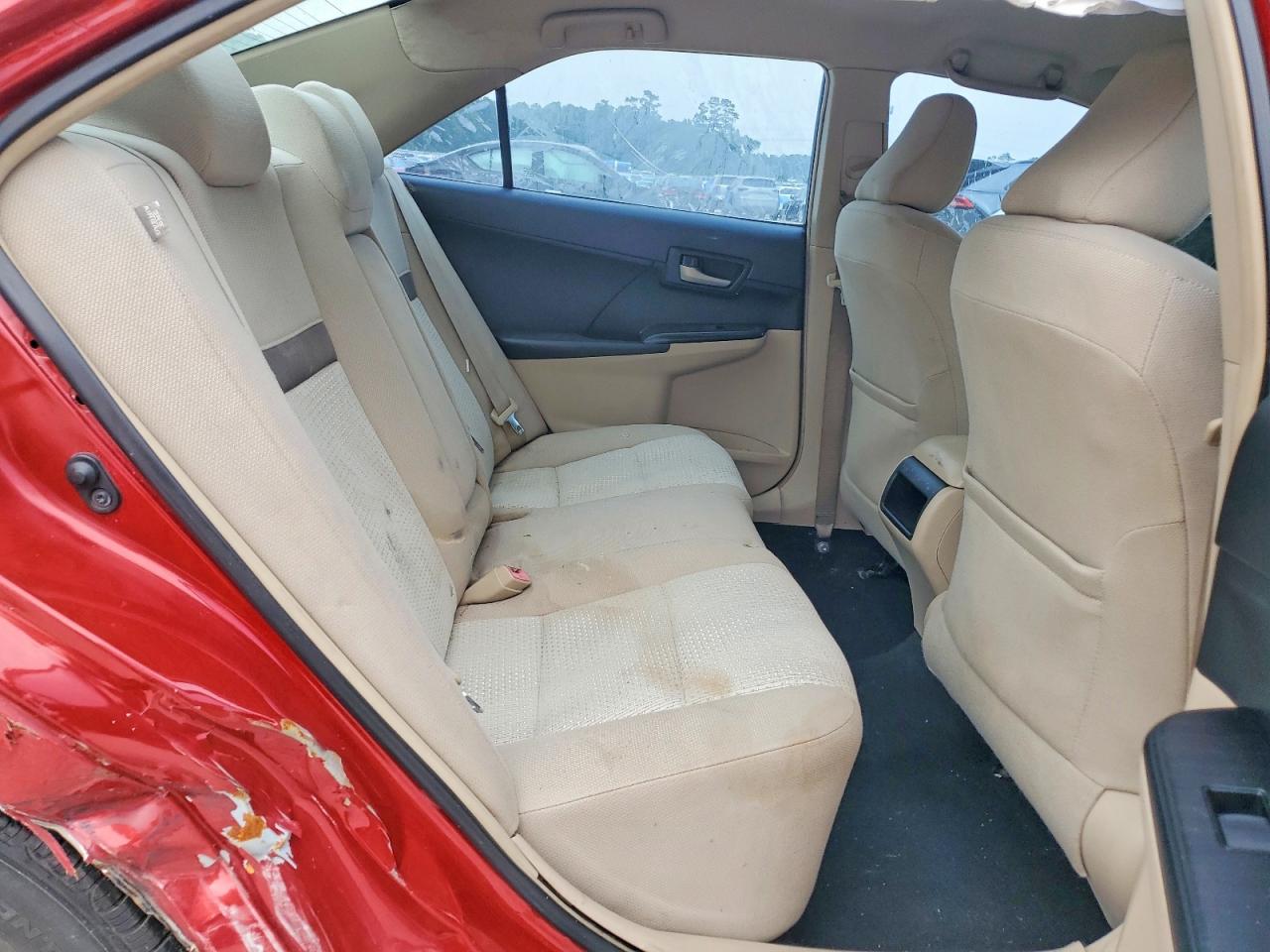 2013 Toyota Camry L Red vin: 4T1BF1FKXDU637641
