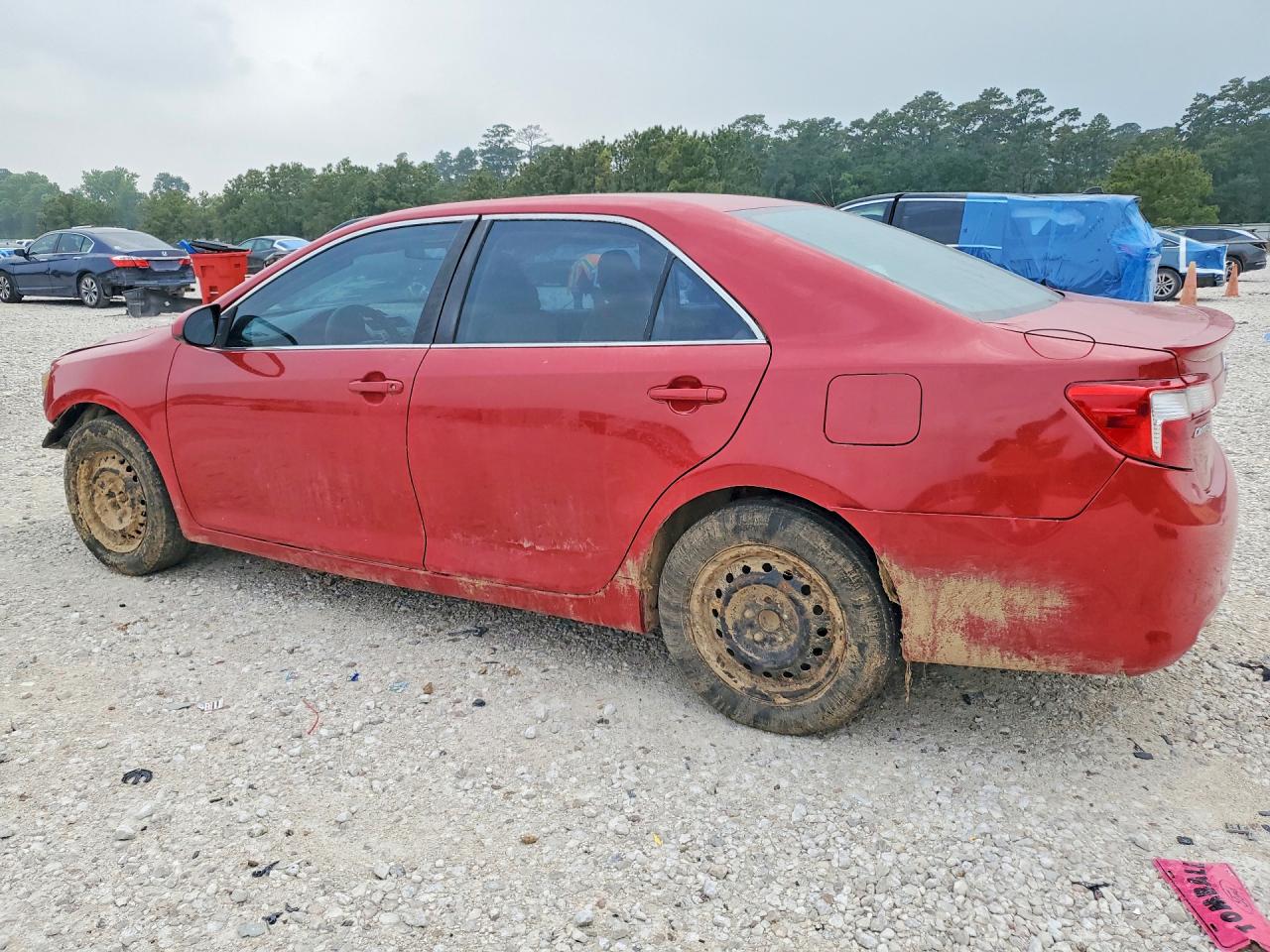 2013 Toyota Camry L Red vin: 4T1BF1FKXDU637641