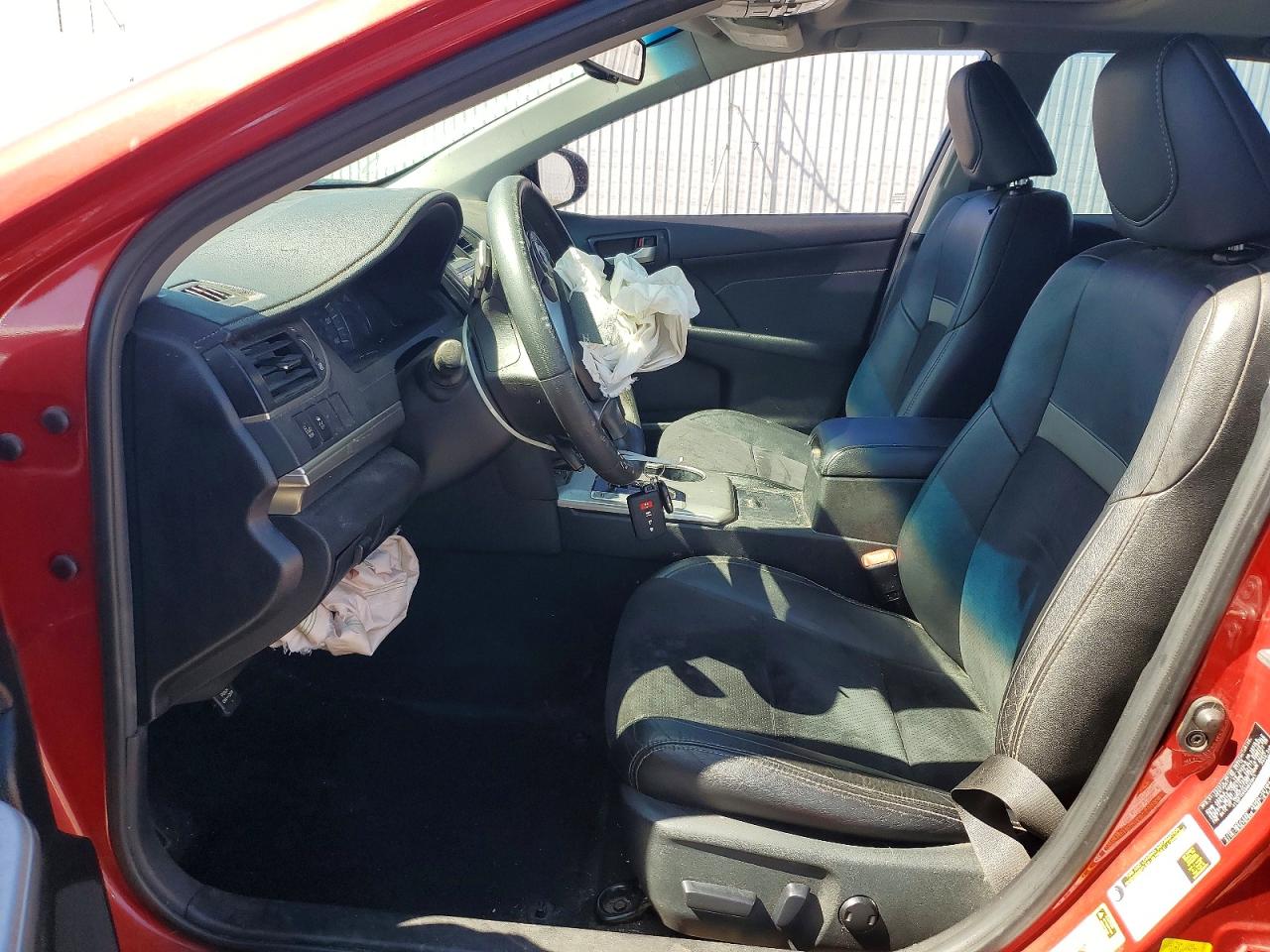 2013 Toyota Camry Se Red vin: 4T1BF1FKXDU650941