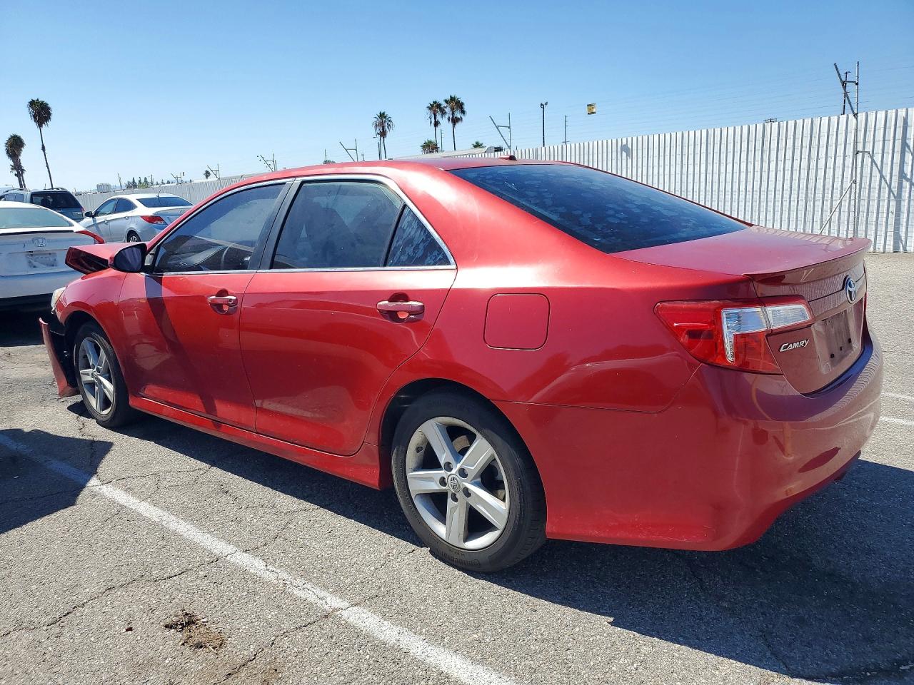 2013 Toyota Camry Se Red vin: 4T1BF1FKXDU650941