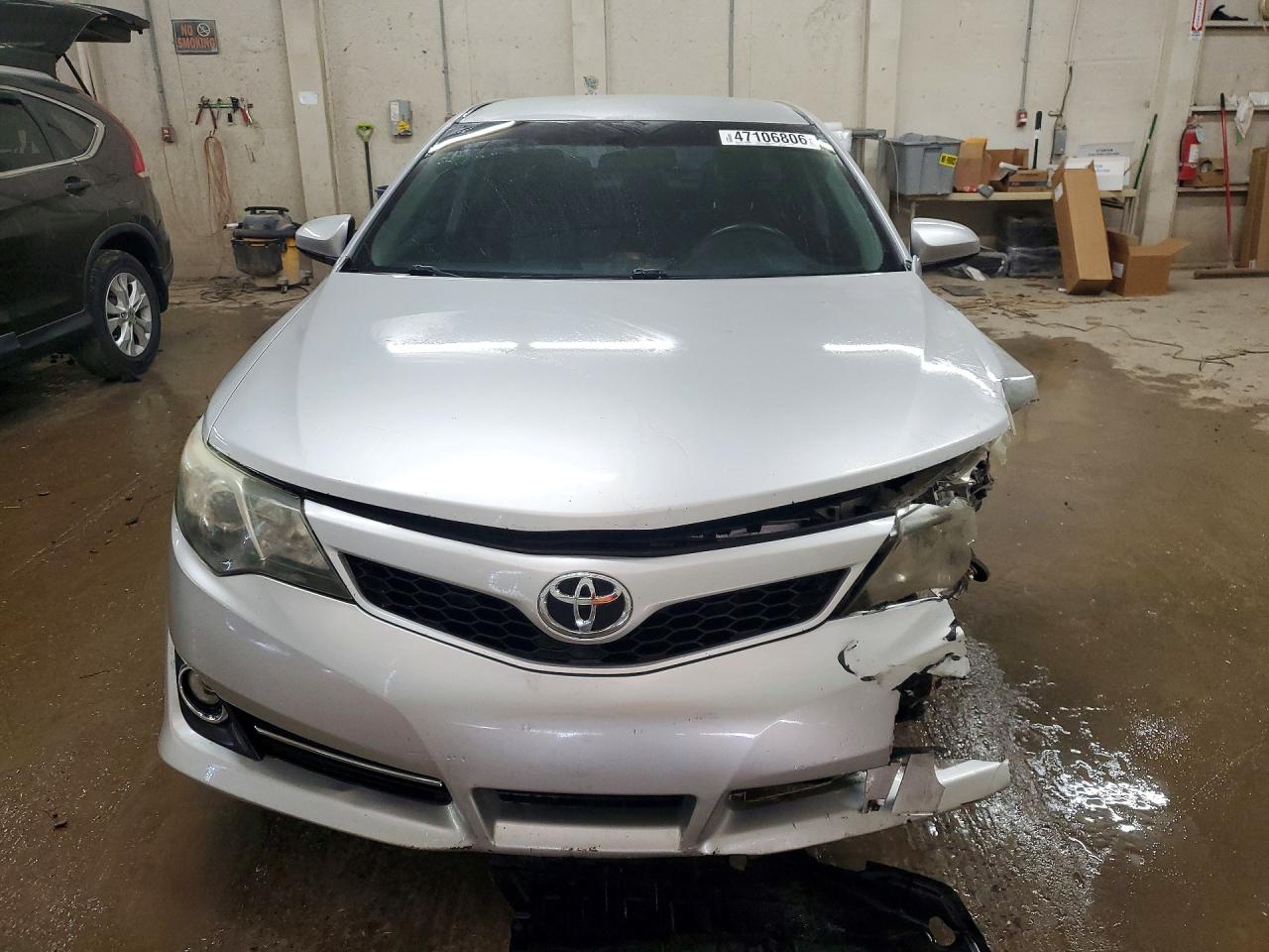 2013 Toyota Camry Se Silver vin: 4T1BF1FKXDU654407