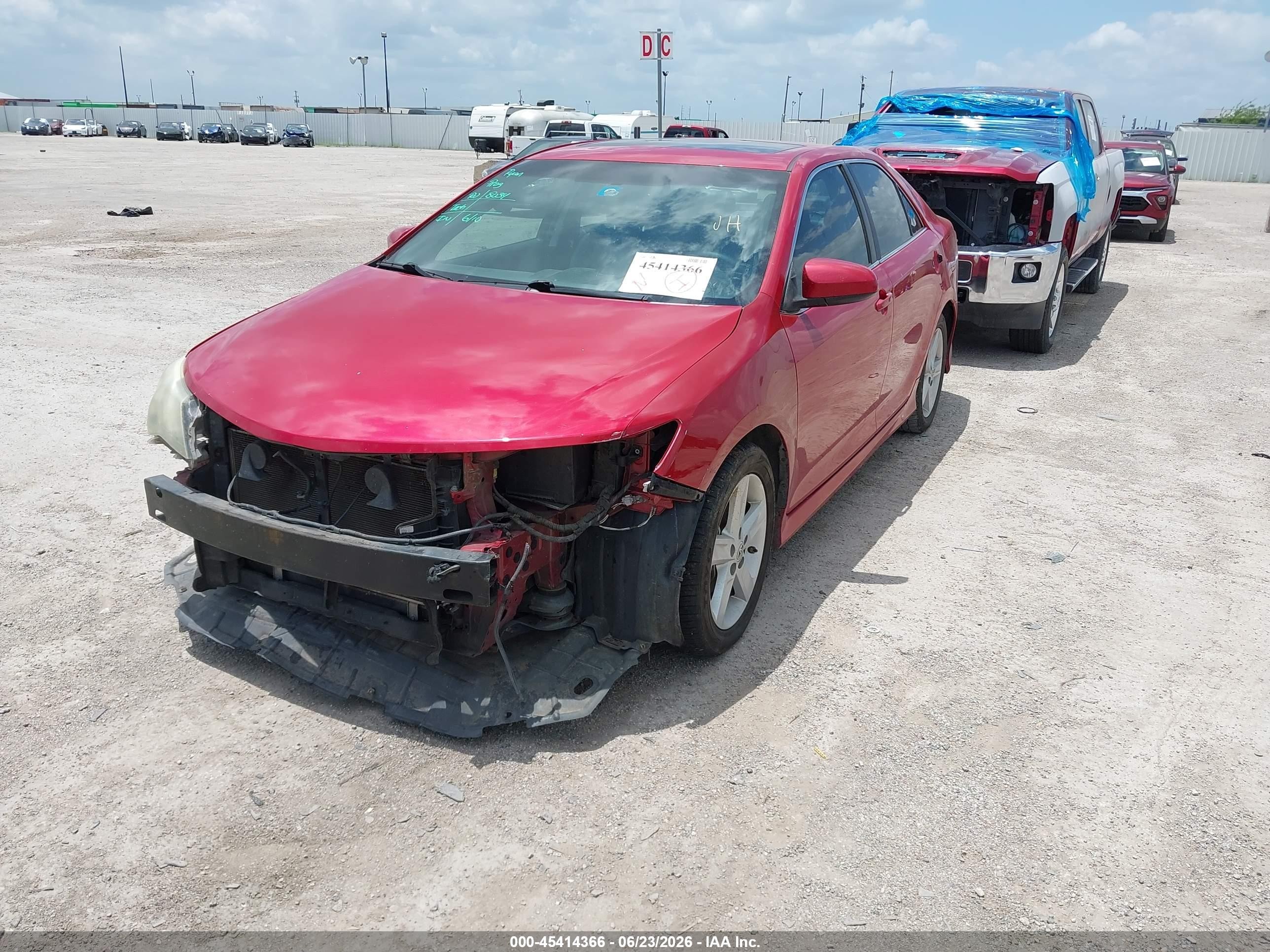 2013 Toyota Camry Se Красный vin: 4T1BF1FKXDU659378