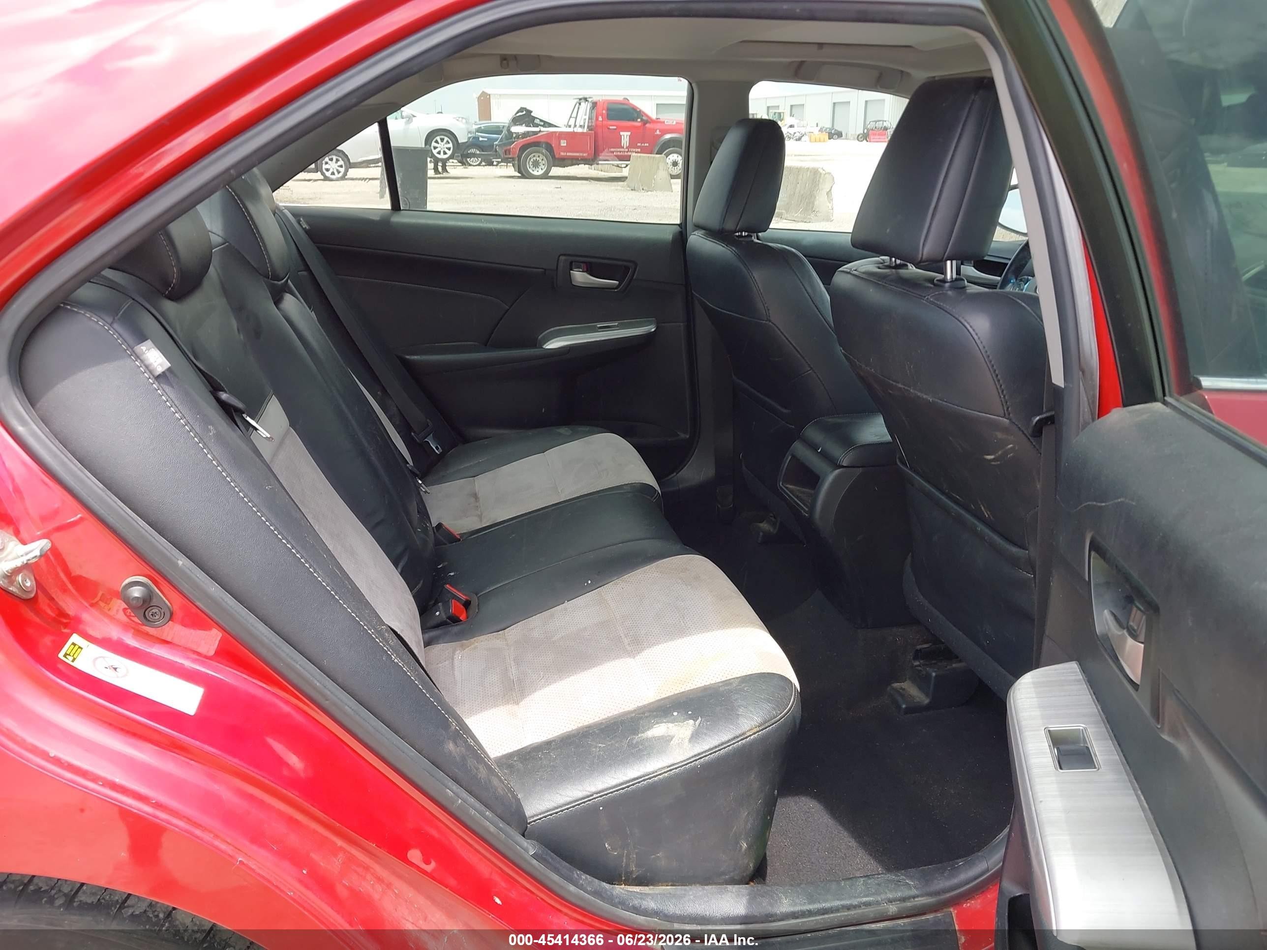 2013 Toyota Camry Se Красный vin: 4T1BF1FKXDU659378