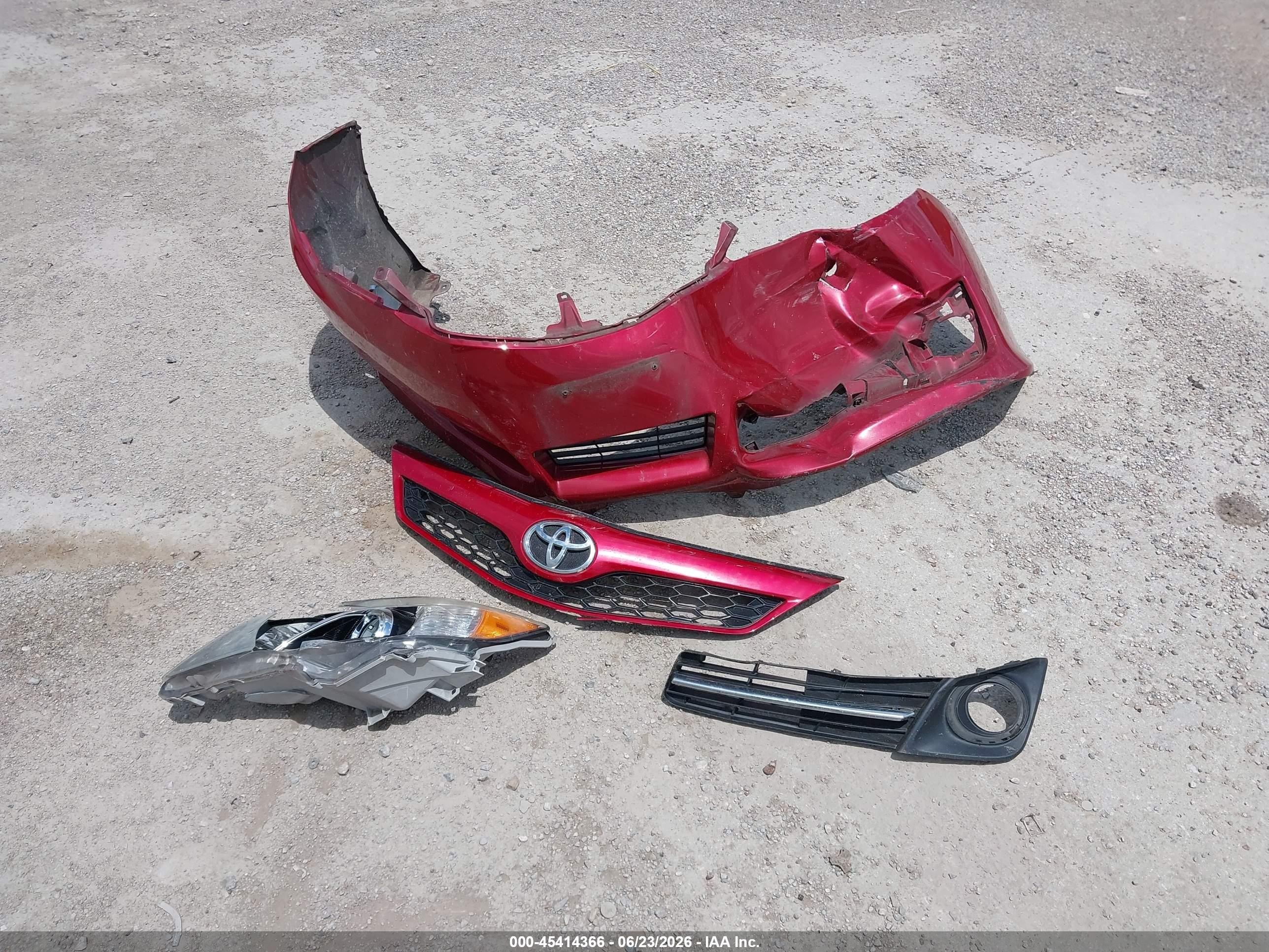 2013 Toyota Camry Se Красный vin: 4T1BF1FKXDU659378
