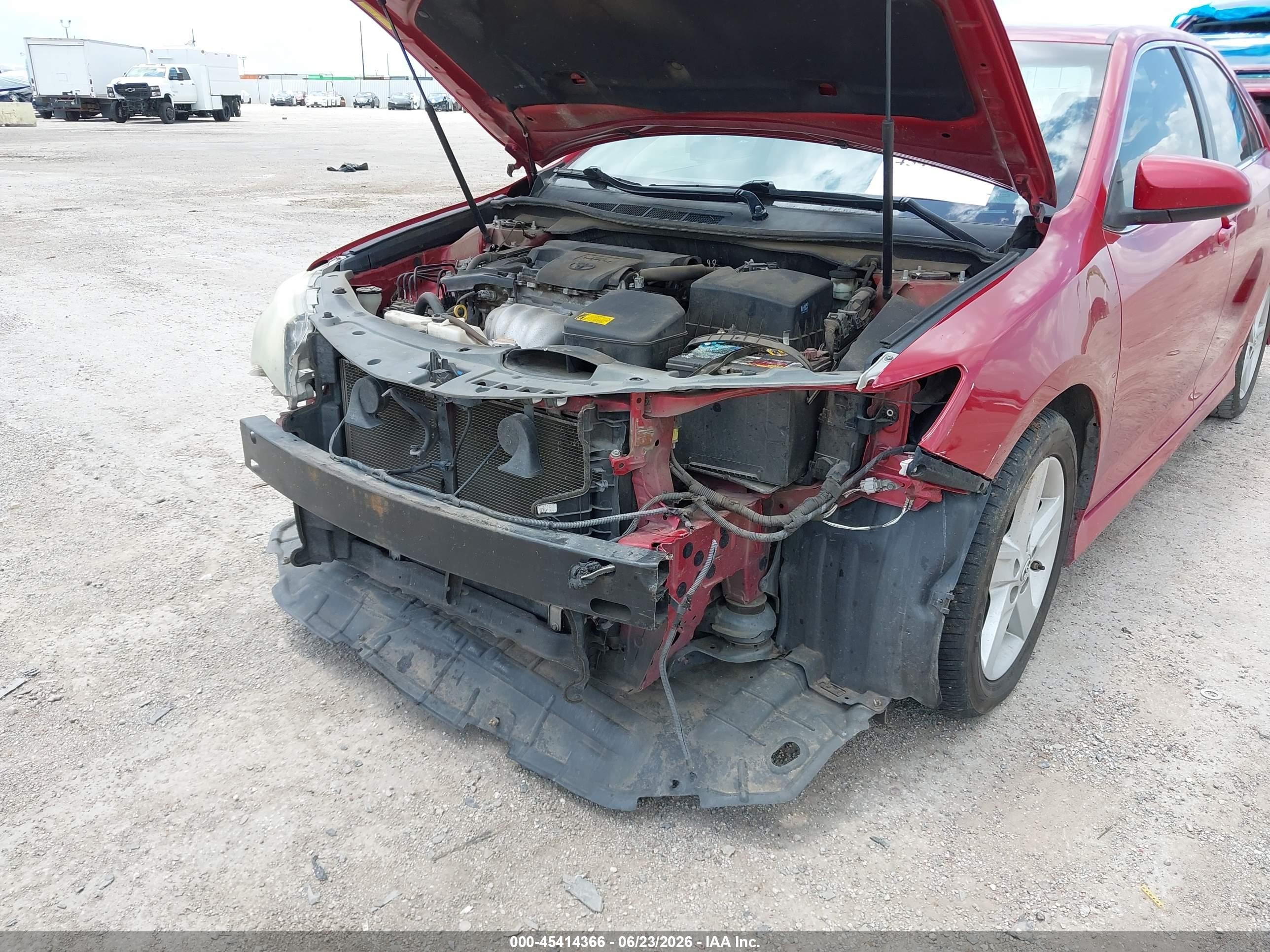 2013 Toyota Camry Se Красный vin: 4T1BF1FKXDU659378