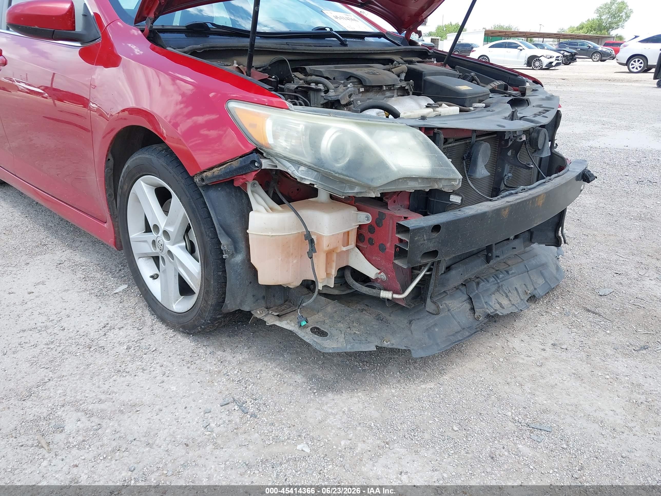2013 Toyota Camry Se Красный vin: 4T1BF1FKXDU659378