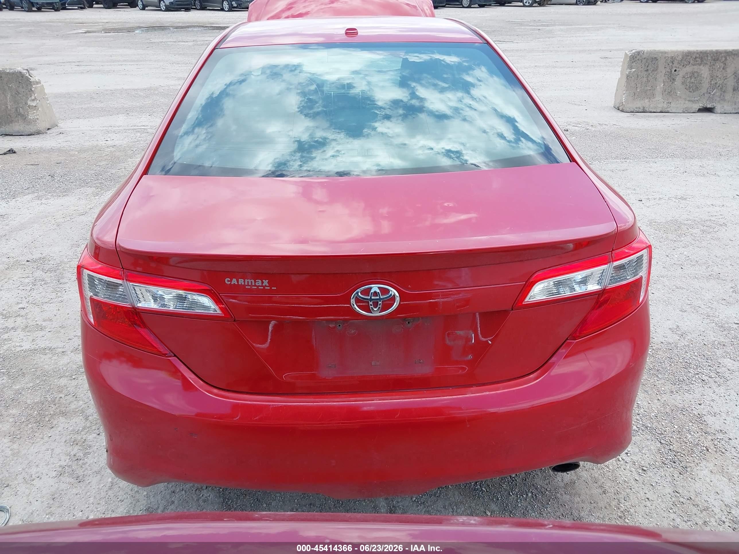2013 Toyota Camry Se Красный vin: 4T1BF1FKXDU659378