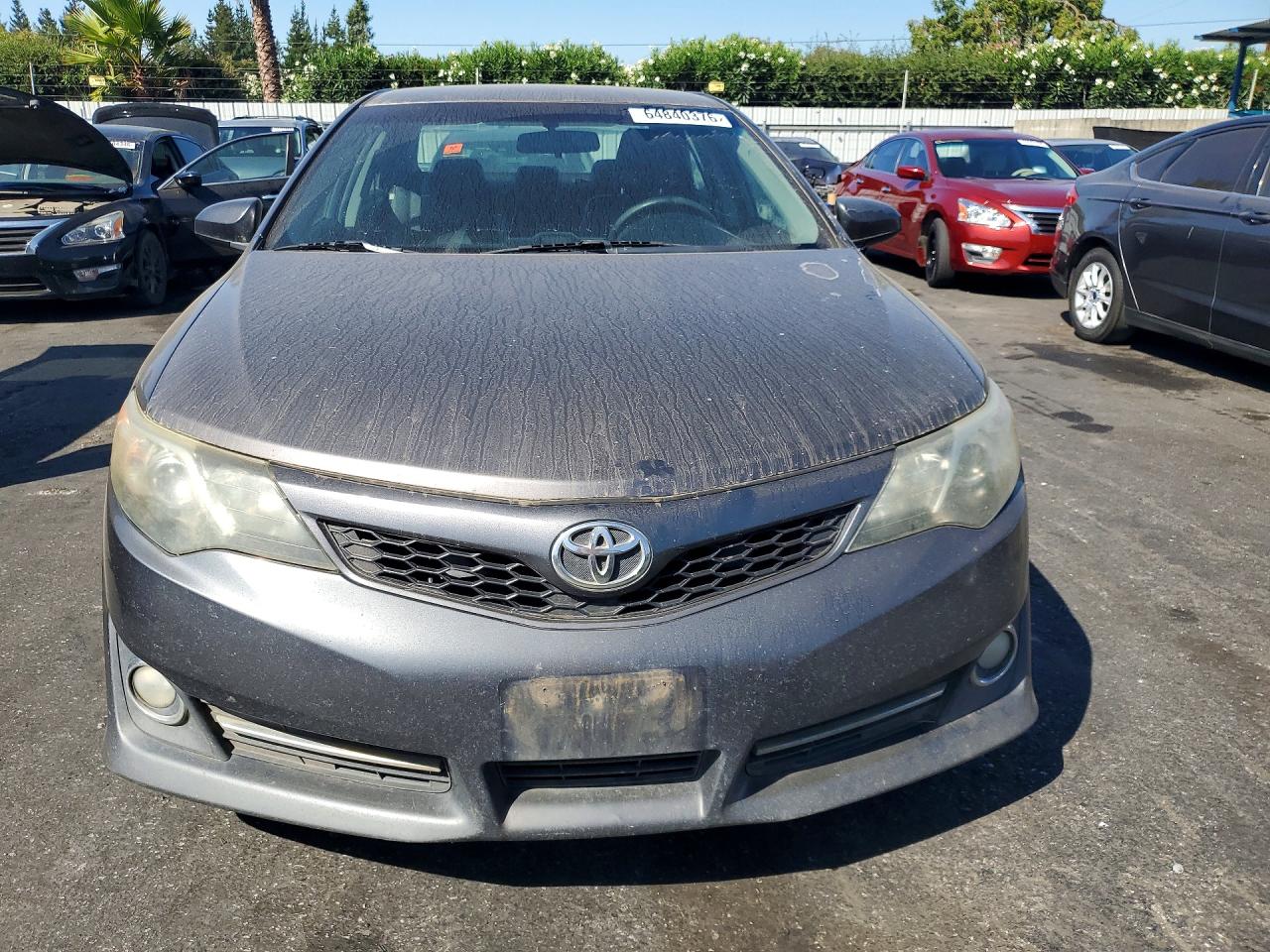 2013 Toyota Camry Se Gray vin: 4T1BF1FKXDU659994