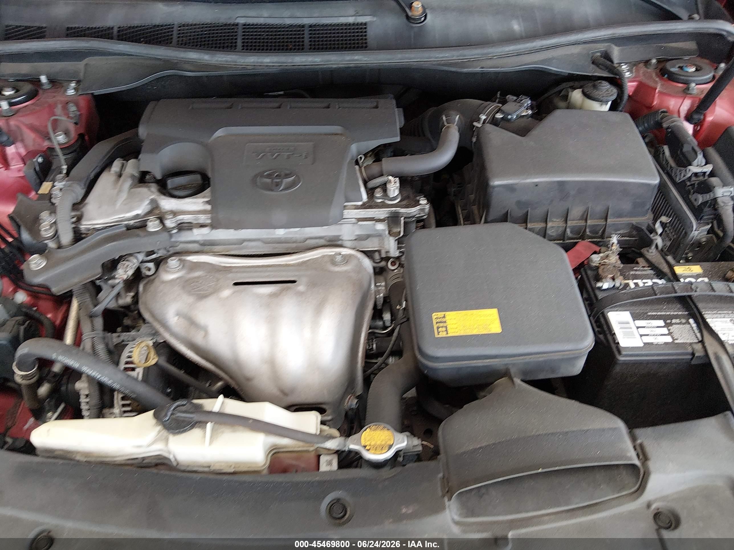 2013 Toyota Camry Se Red vin: 4T1BF1FKXDU661308