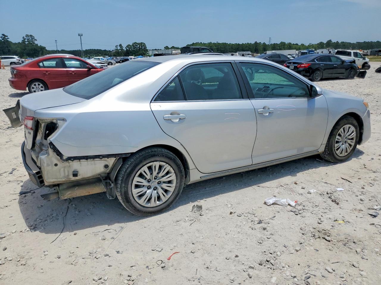 2013 Toyota Camry Le Silver vin: 4T1BF1FKXDU662085