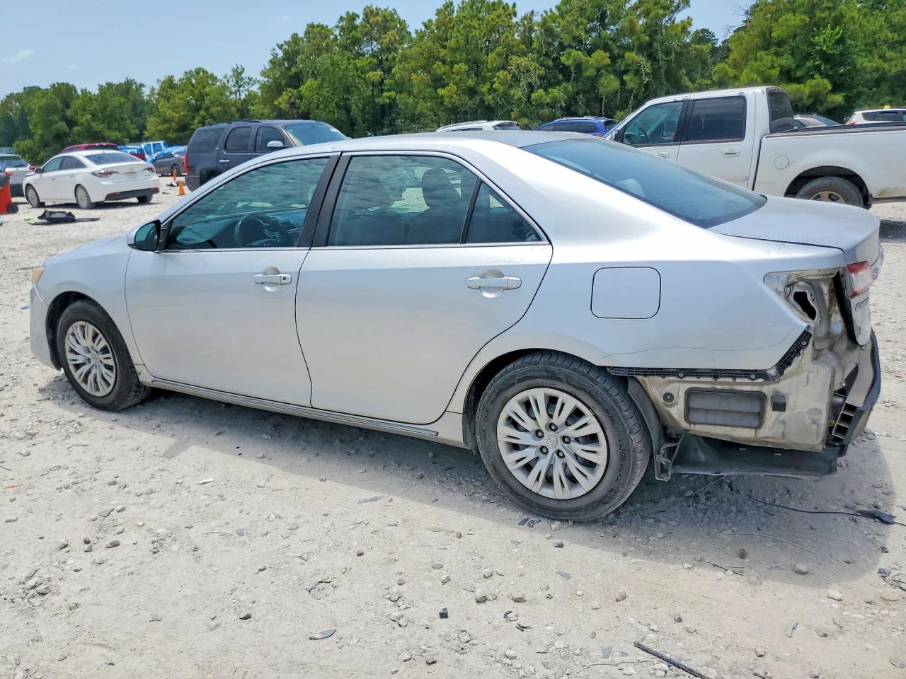 2013 Toyota Camry Le Silver vin: 4T1BF1FKXDU662085