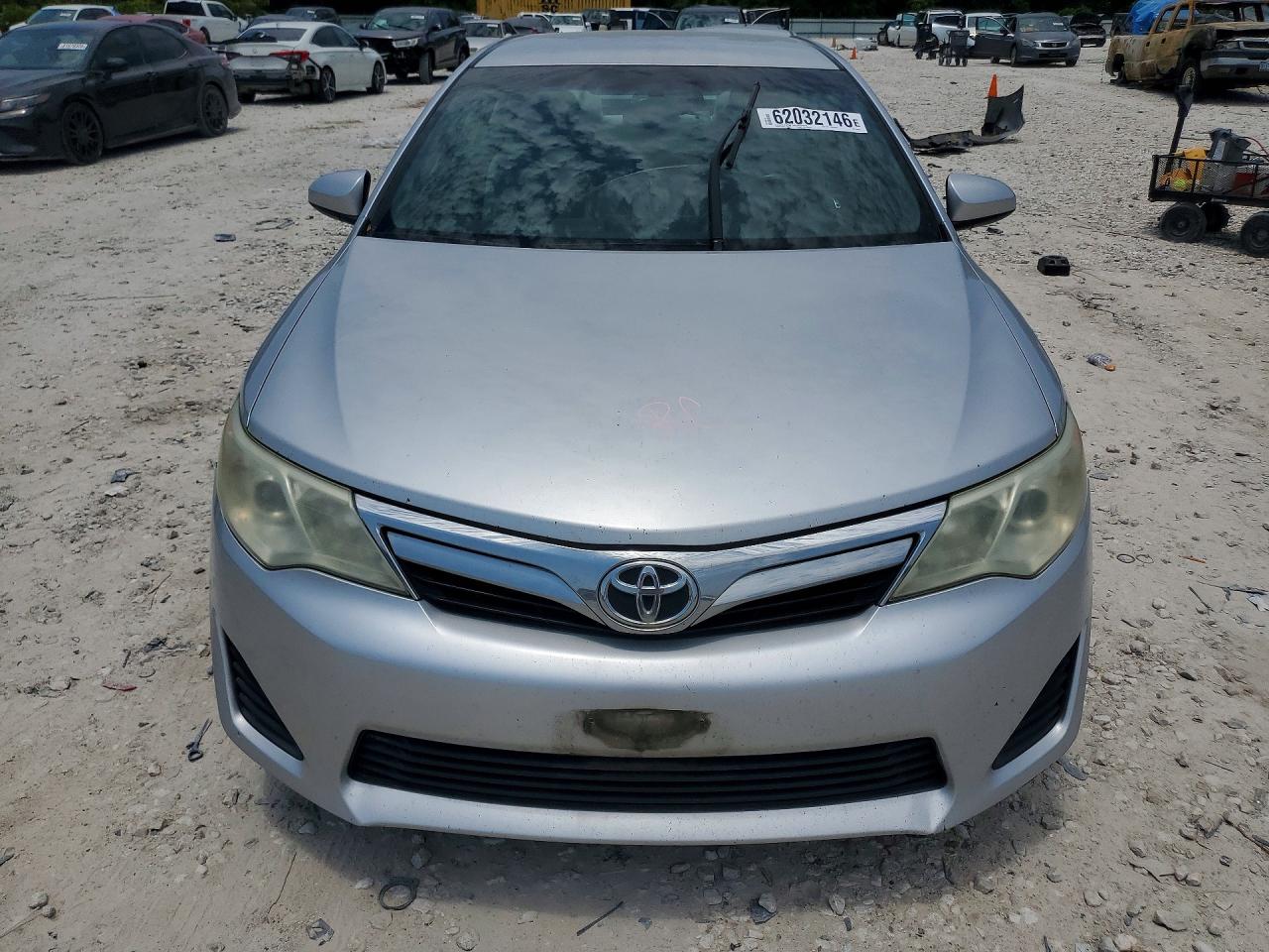 2013 Toyota Camry Le Silver vin: 4T1BF1FKXDU662085