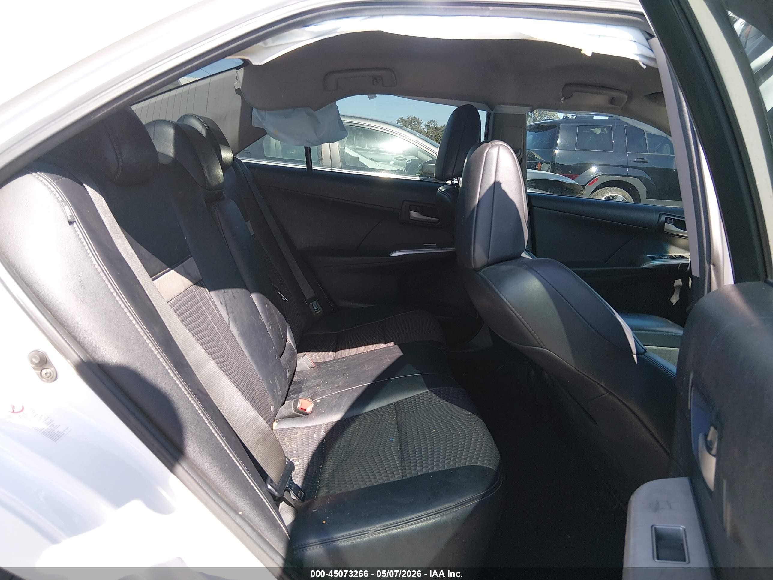 2013 Toyota Camry Se Белый vin: 4T1BF1FKXDU665181
