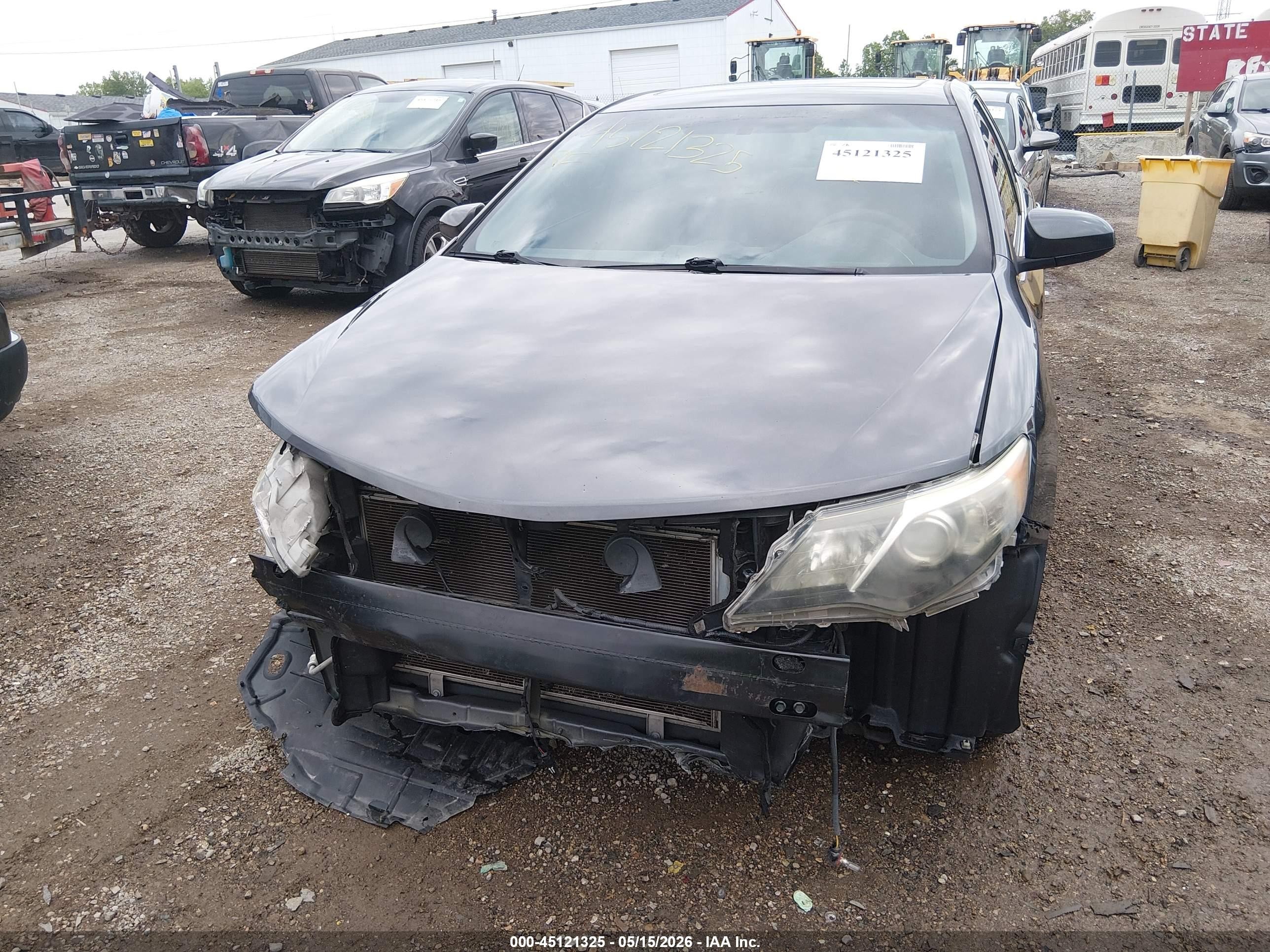 2013 Toyota Camry Se Gray vin: 4T1BF1FKXDU669974