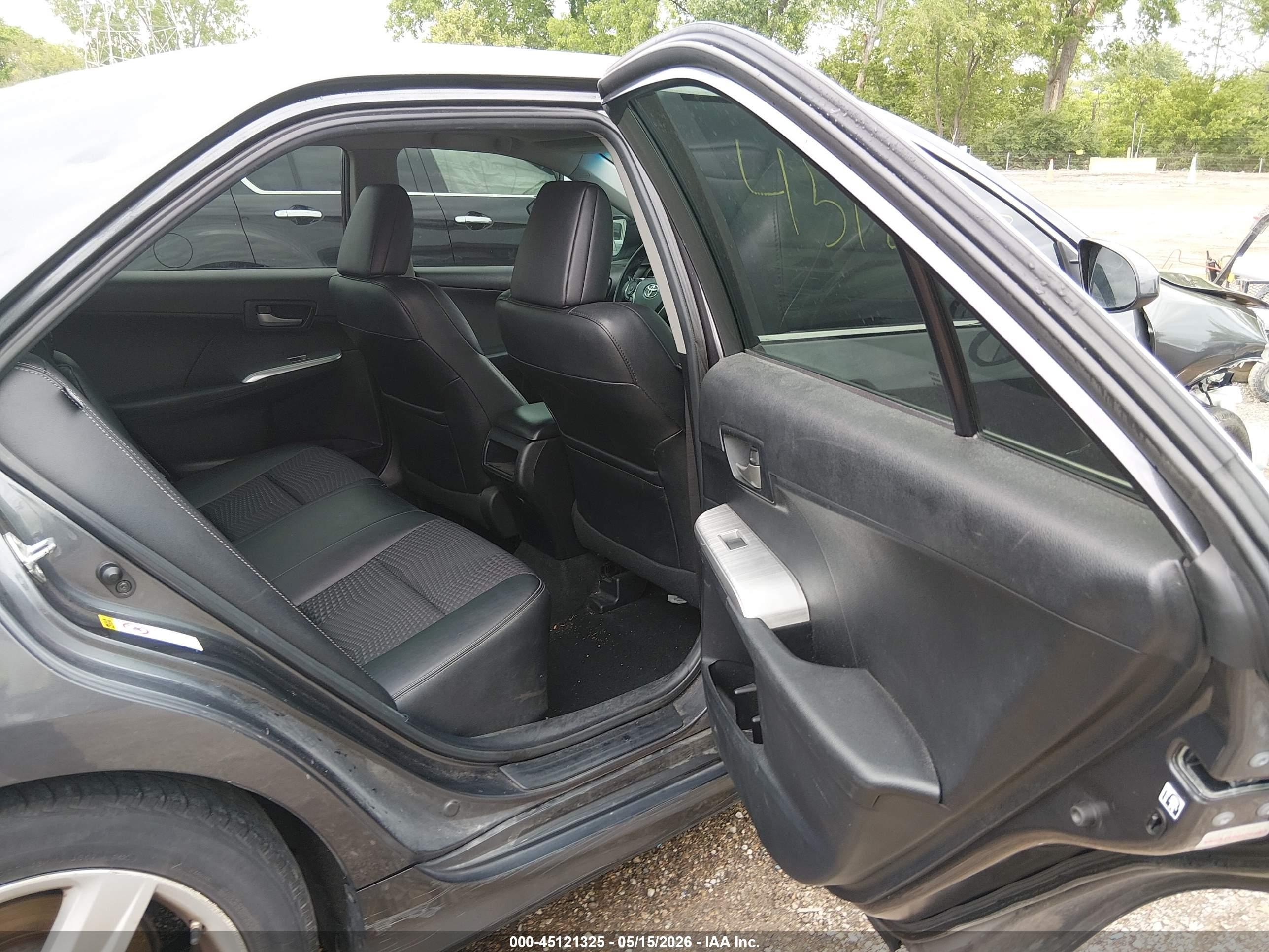 2013 Toyota Camry Se Gray vin: 4T1BF1FKXDU669974