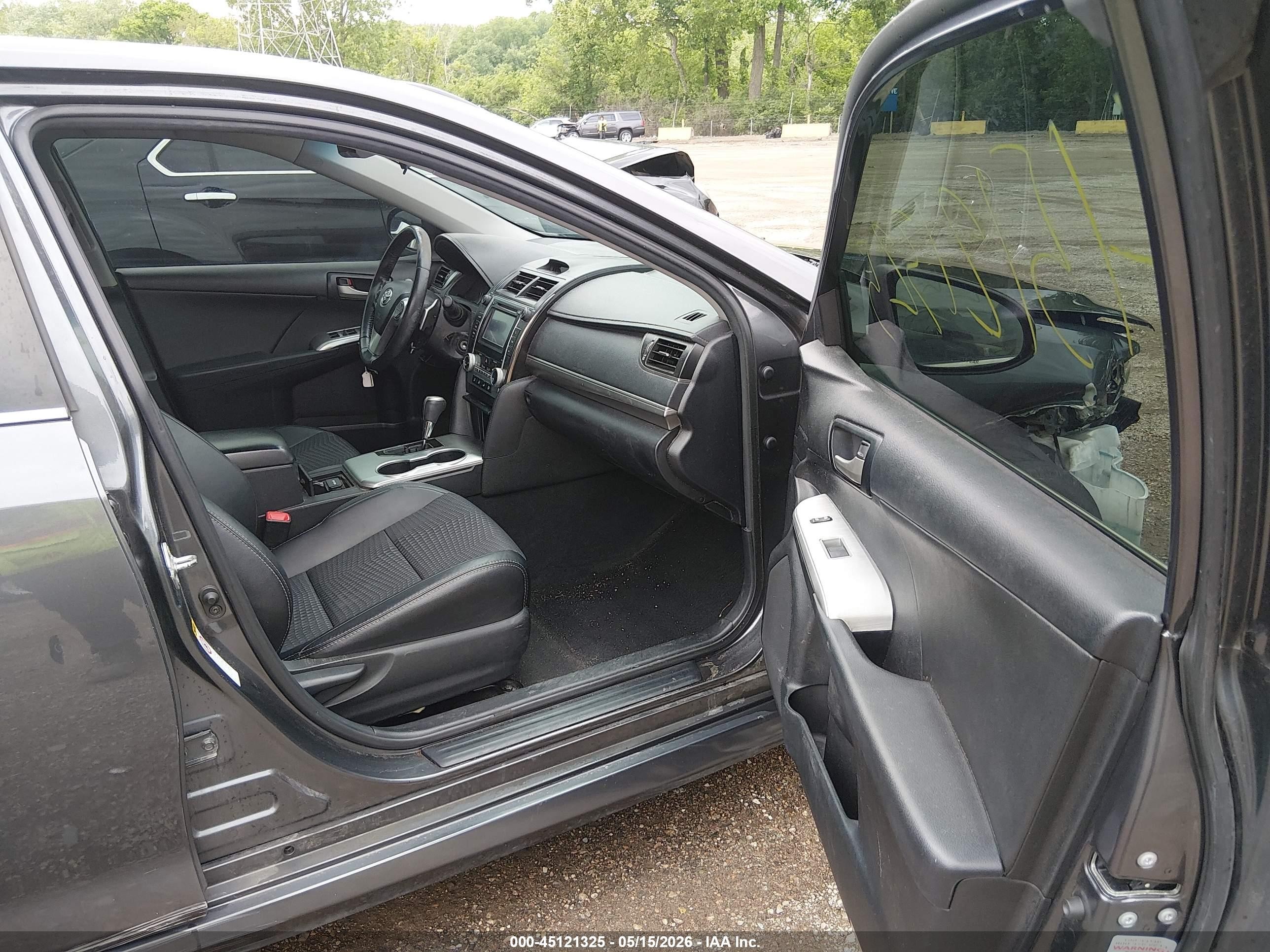 2013 Toyota Camry Se Gray vin: 4T1BF1FKXDU669974