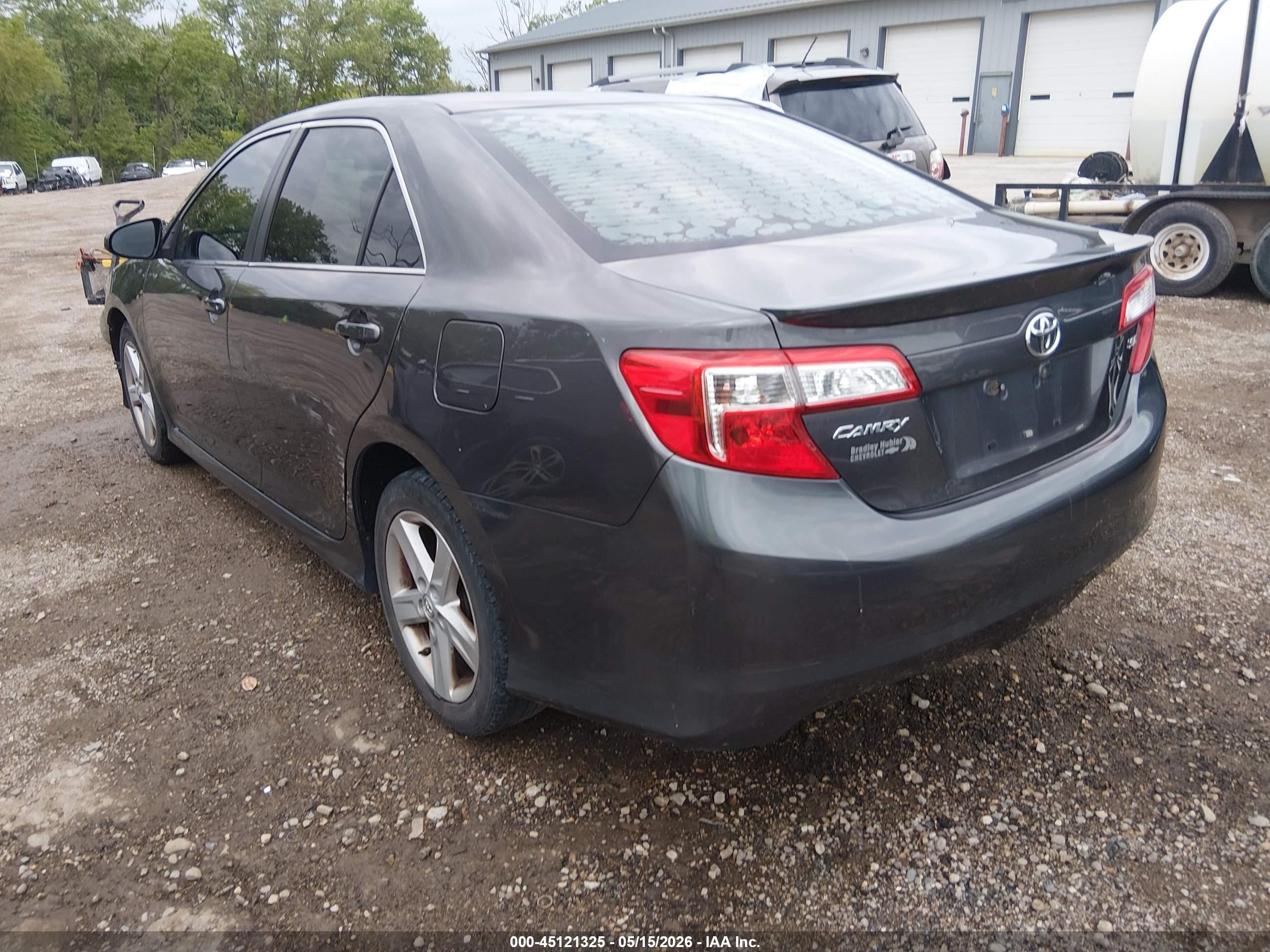 2013 Toyota Camry Se Gray vin: 4T1BF1FKXDU669974