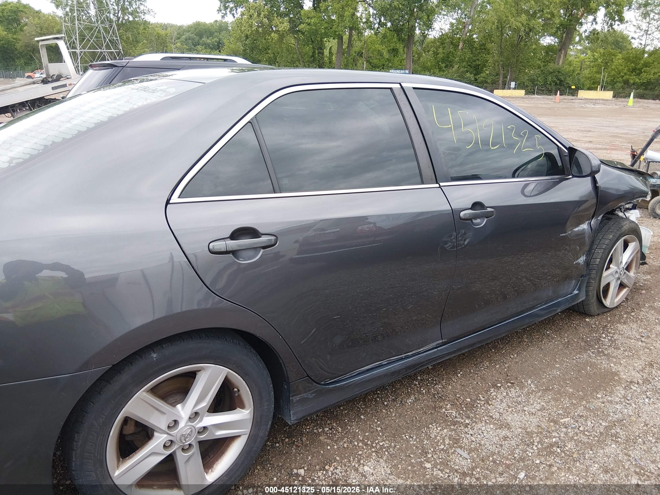 2013 Toyota Camry Se Gray vin: 4T1BF1FKXDU669974