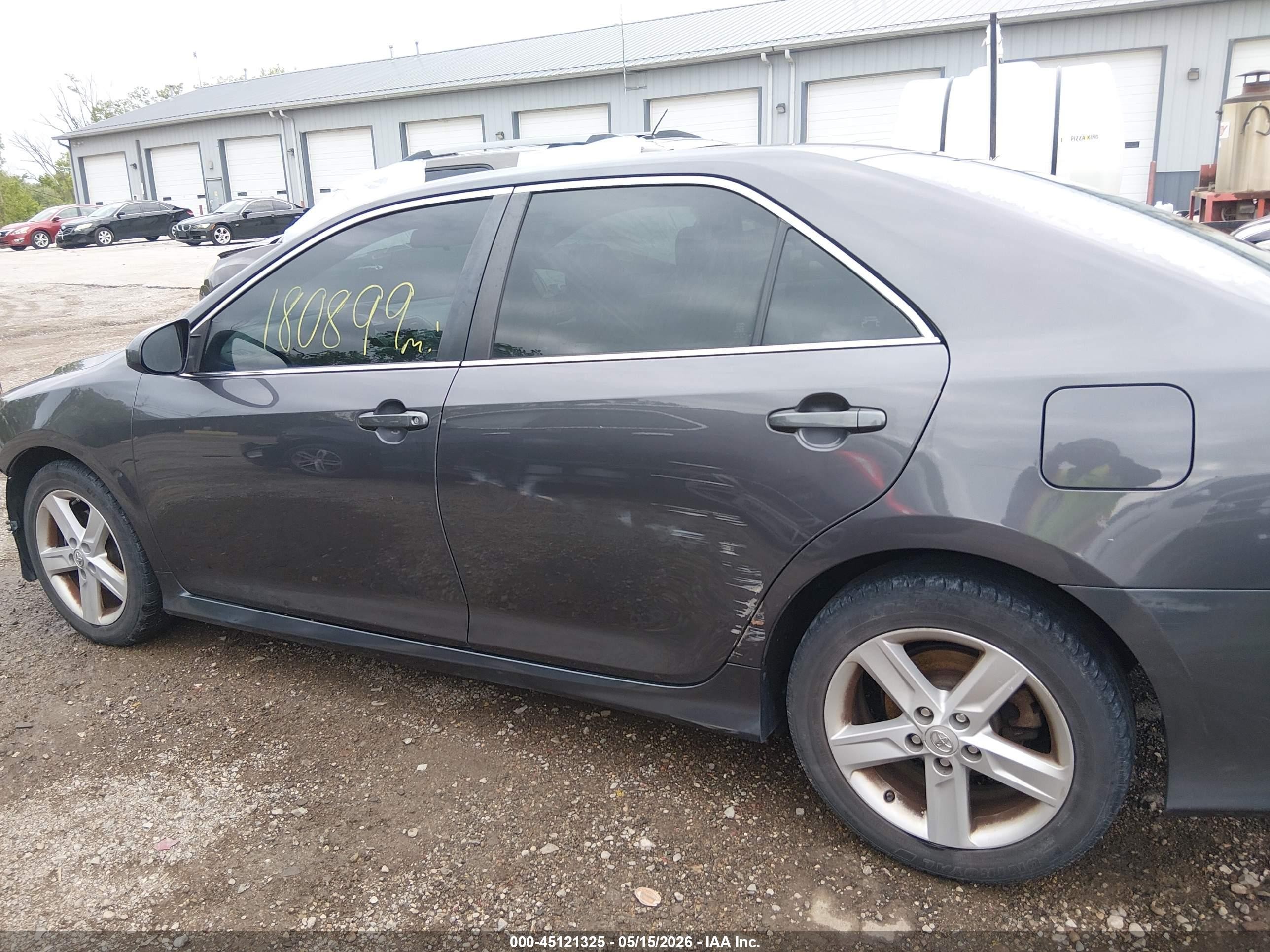 2013 Toyota Camry Se Gray vin: 4T1BF1FKXDU669974