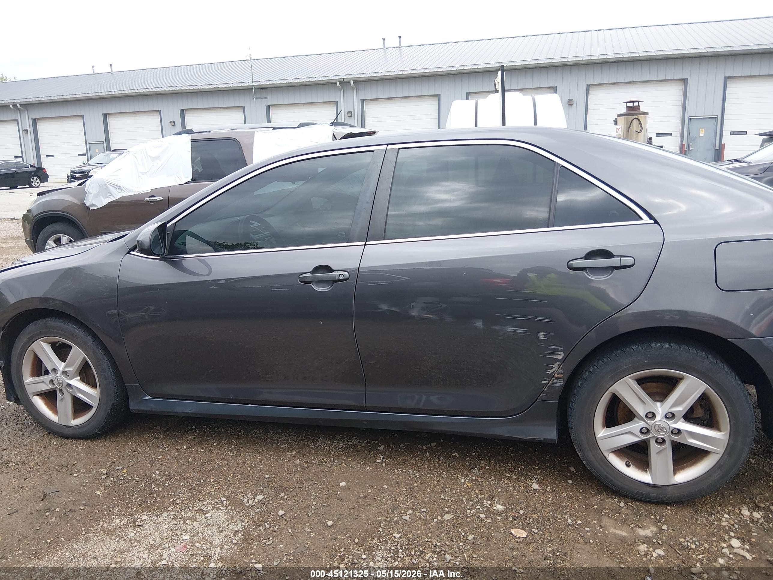 2013 Toyota Camry Se Gray vin: 4T1BF1FKXDU669974