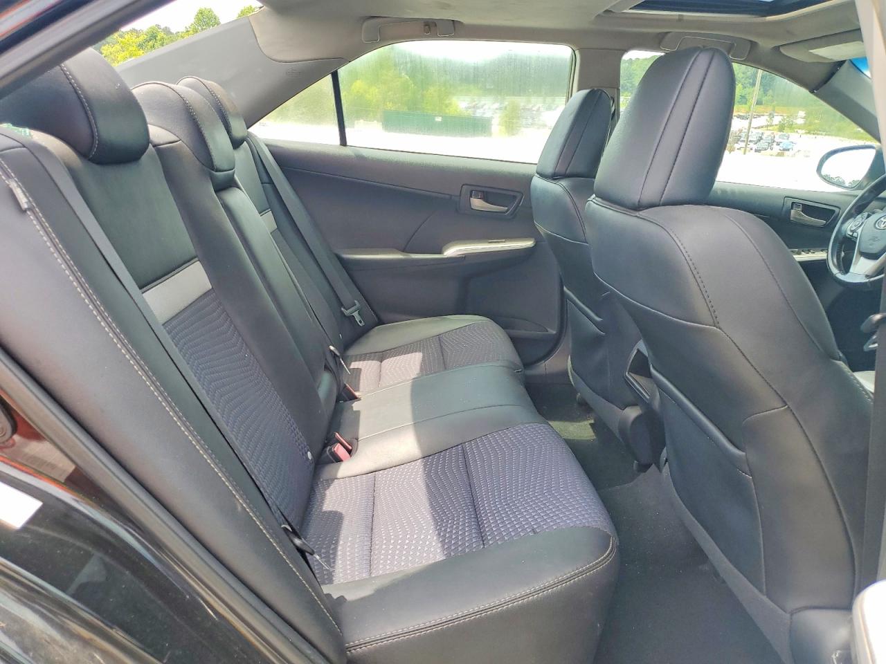 2013 Toyota Camry Se Black vin: 4T1BF1FKXDU678013