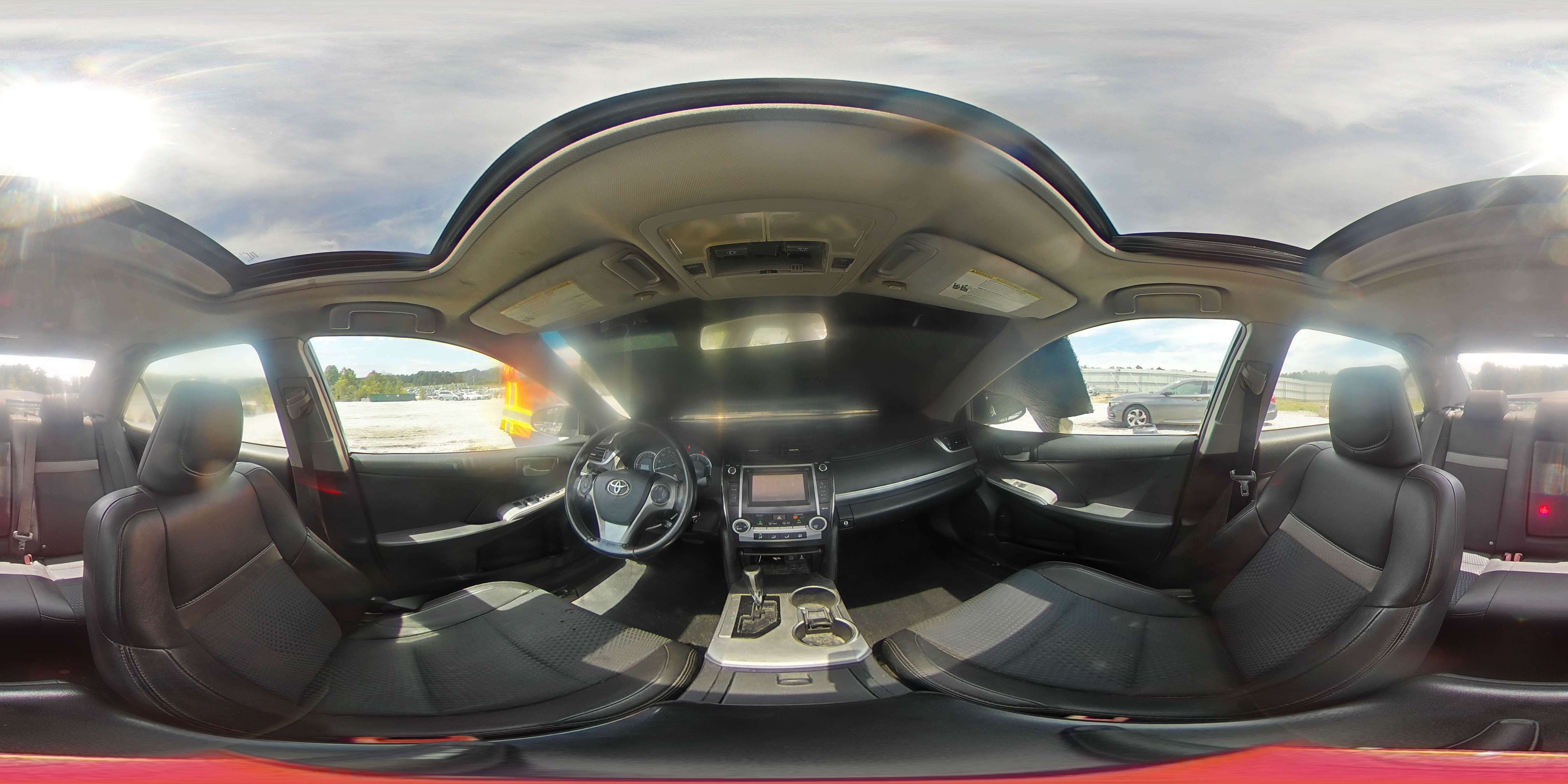 2013 Toyota Camry Se Black vin: 4T1BF1FKXDU678013