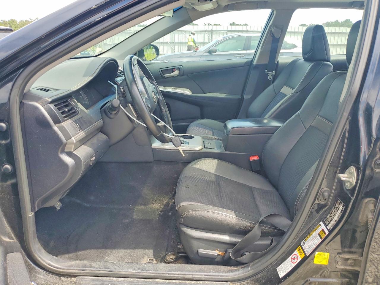 2013 Toyota Camry Se Black vin: 4T1BF1FKXDU678013