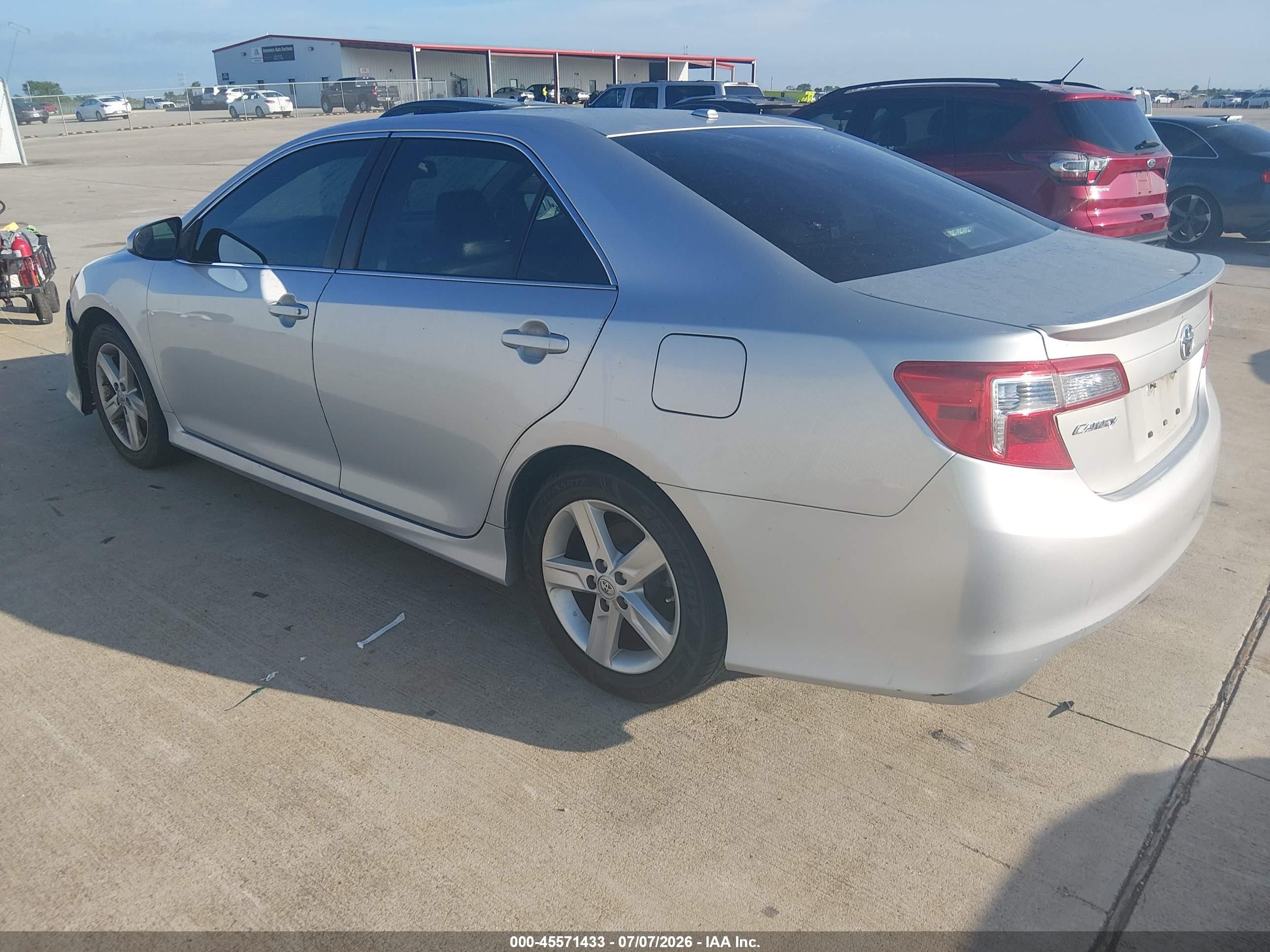 2013 Toyota Camry Se Gray vin: 4T1BF1FKXDU701483