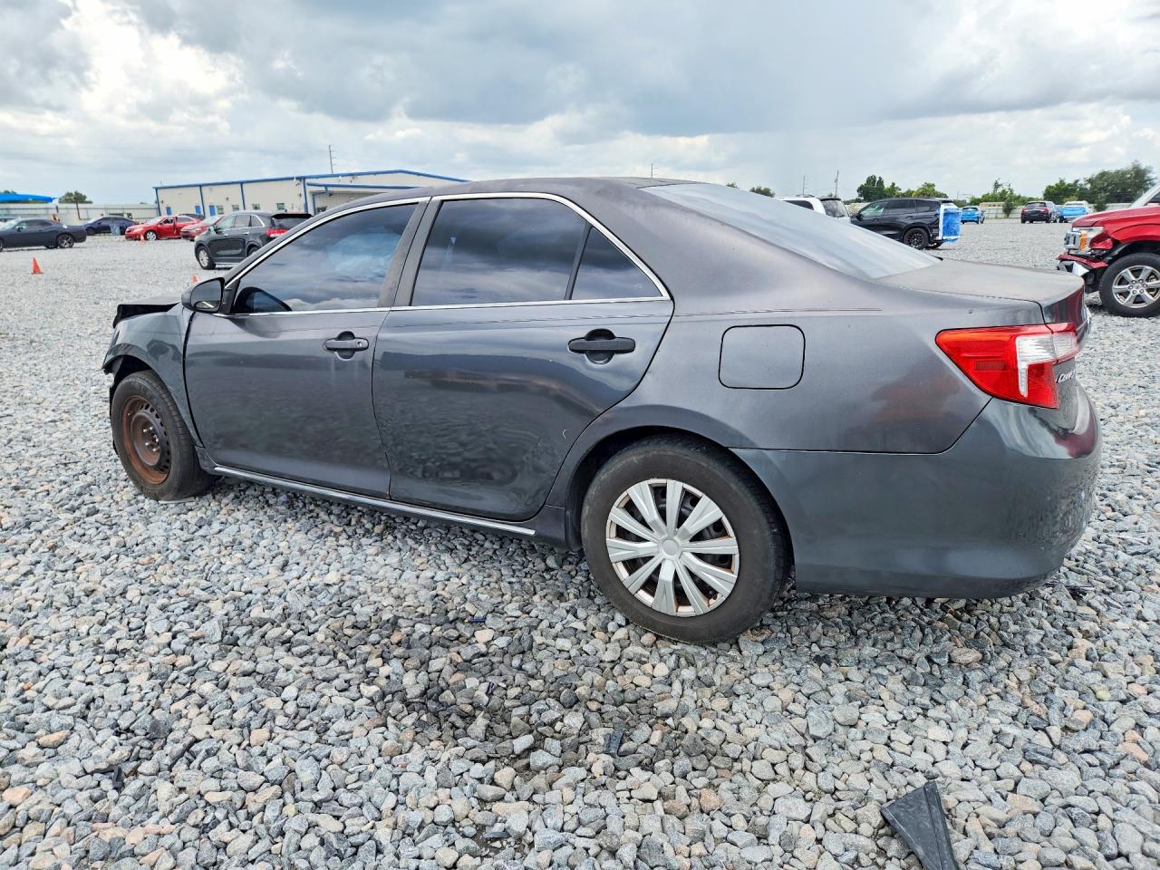 2013 Toyota Camry Le Gray vin: 4T1BF1FKXDU703749