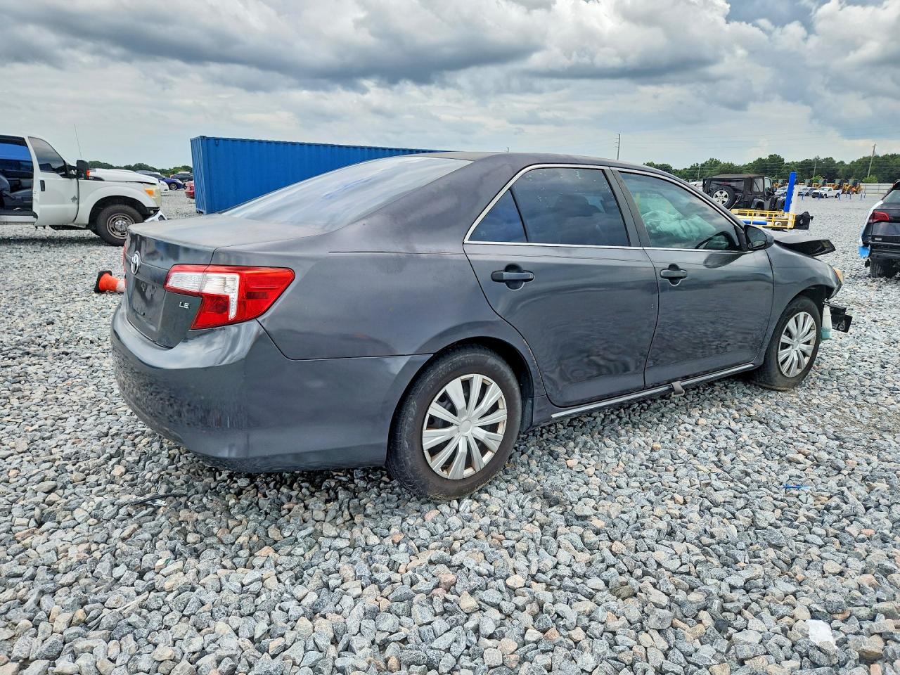 2013 Toyota Camry Le Gray vin: 4T1BF1FKXDU703749