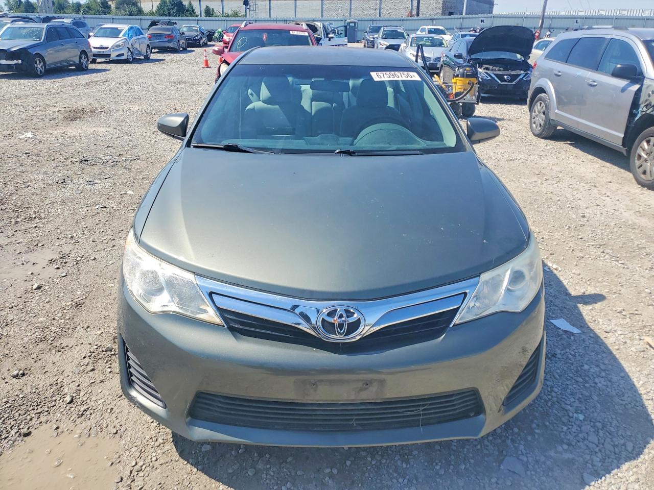 2013 Toyota Camry Le Gray vin: 4T1BF1FKXDU705355