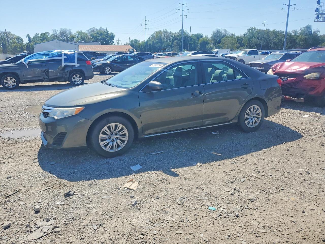 2013 Toyota Camry Le Серый vin: 4T1BF1FKXDU705355