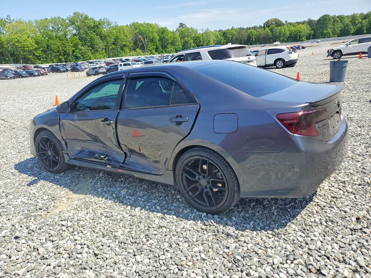 2013 Toyota Camry Se Charcoal vin: 4T1BF1FKXDU708174