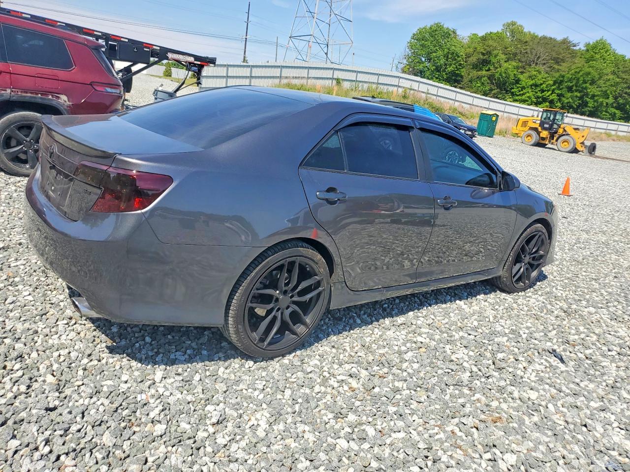 2013 Toyota Camry Se Charcoal vin: 4T1BF1FKXDU708174