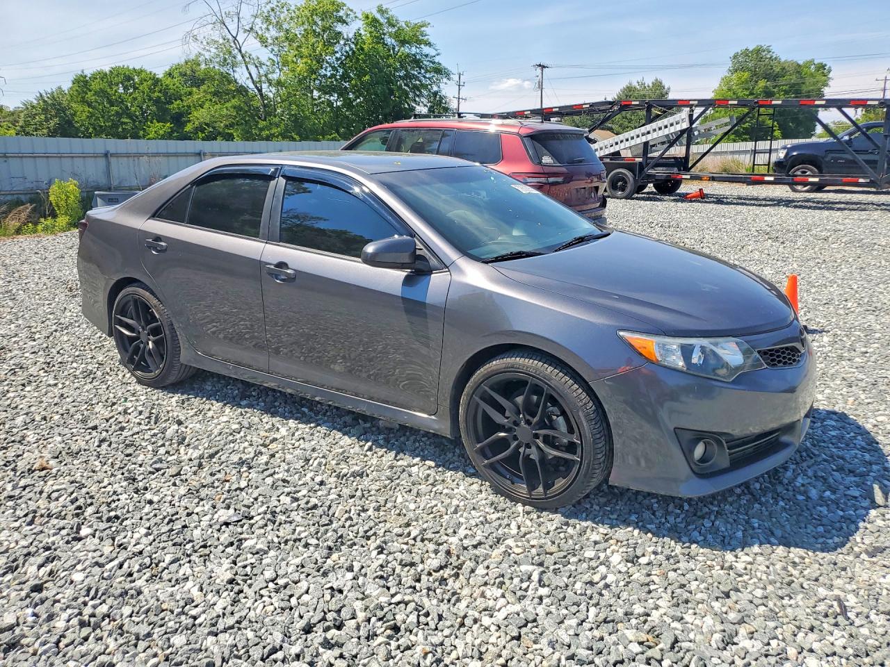 2013 Toyota Camry Se Charcoal vin: 4T1BF1FKXDU708174