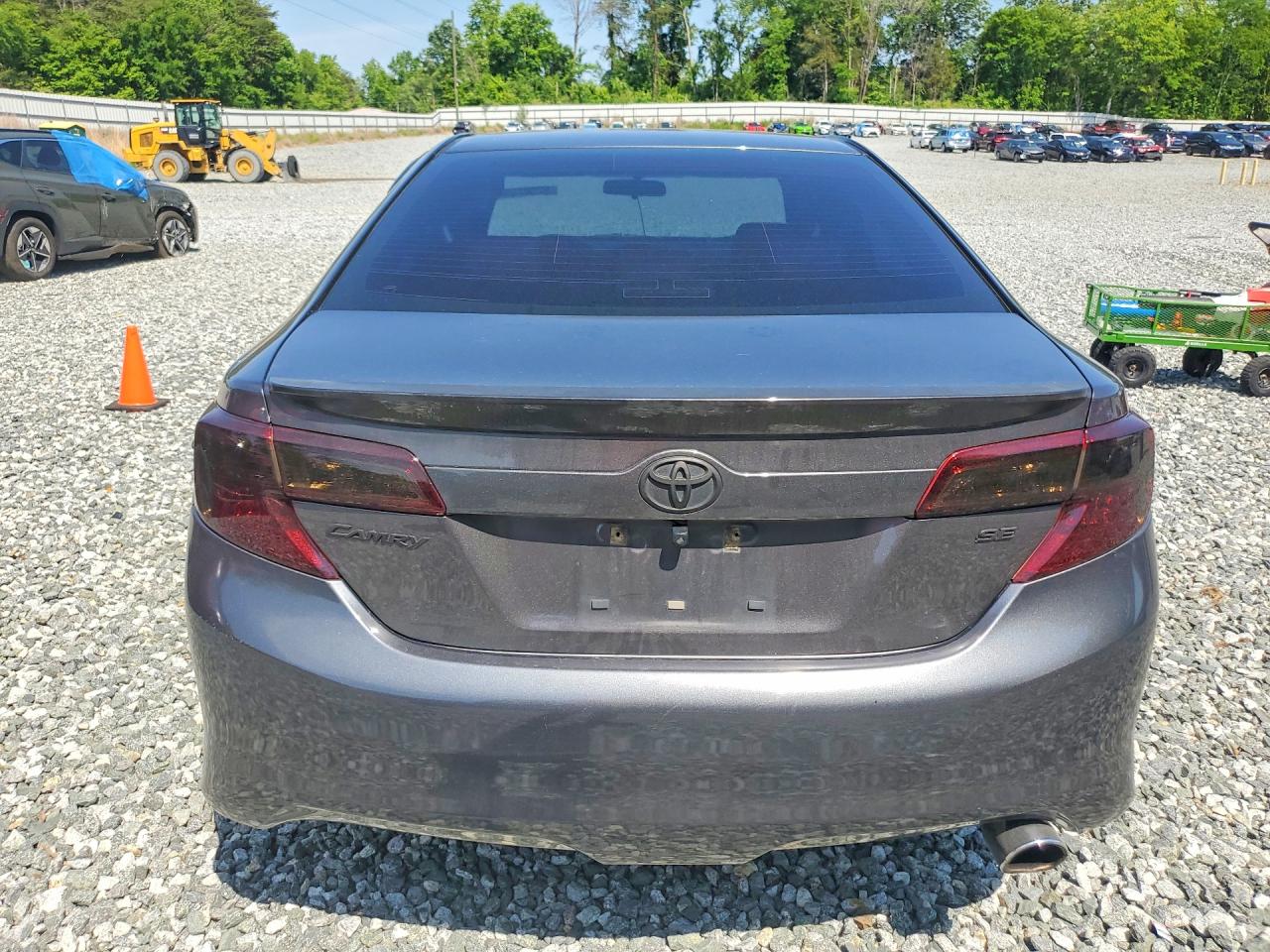 2013 Toyota Camry Se Charcoal vin: 4T1BF1FKXDU708174
