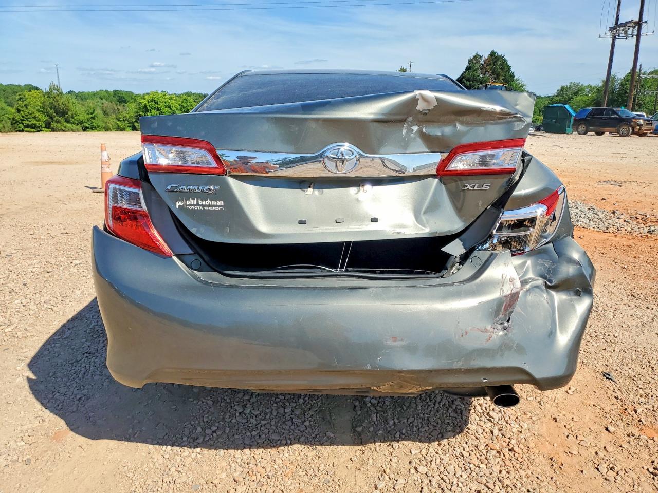 2013 Toyota Camry Xle Зеленый vin: 4T1BF1FKXDU720440