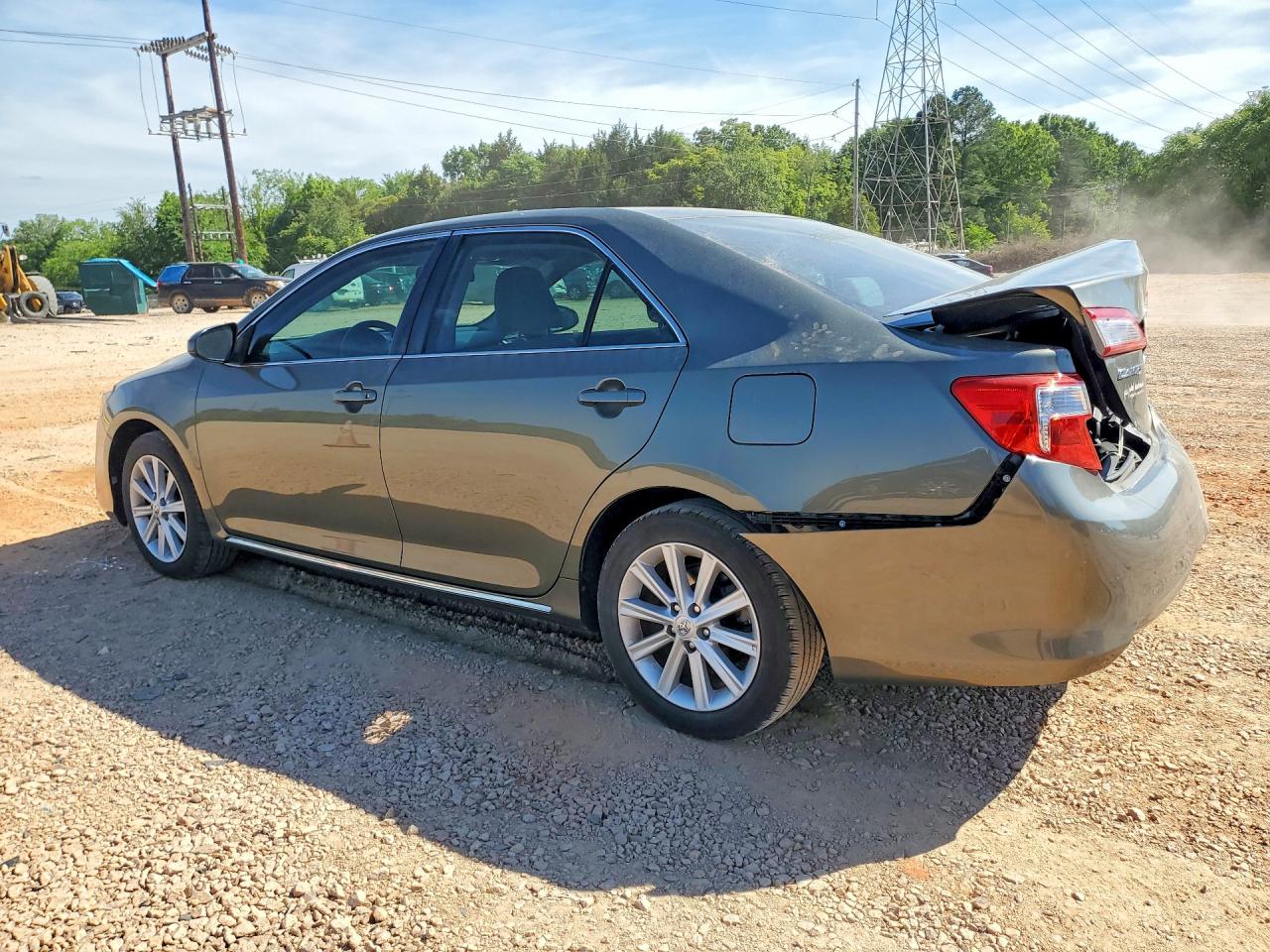 2013 Toyota Camry Xle Зеленый vin: 4T1BF1FKXDU720440