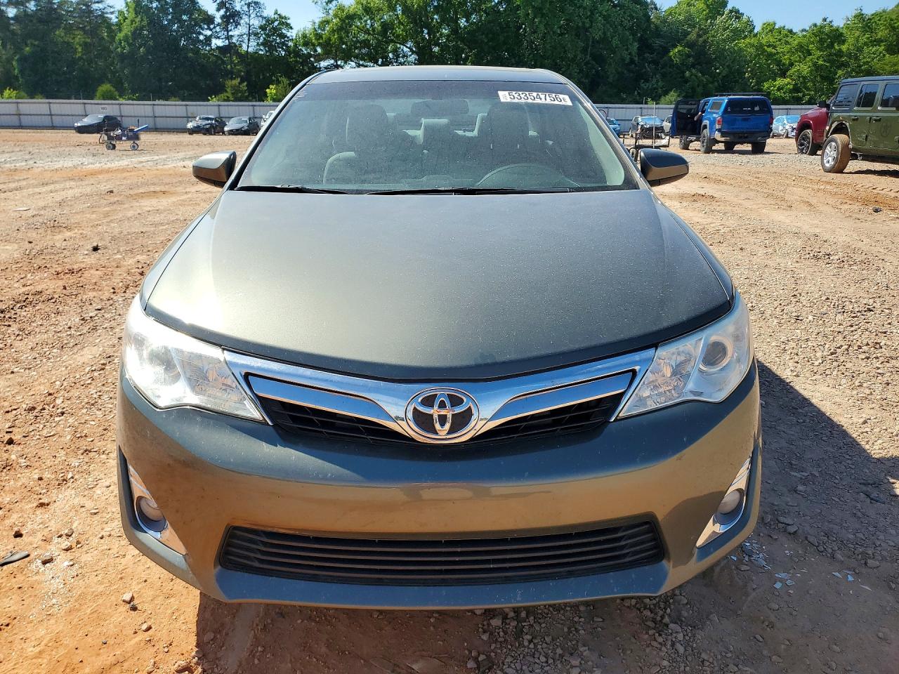 2013 Toyota Camry Xle Зеленый vin: 4T1BF1FKXDU720440