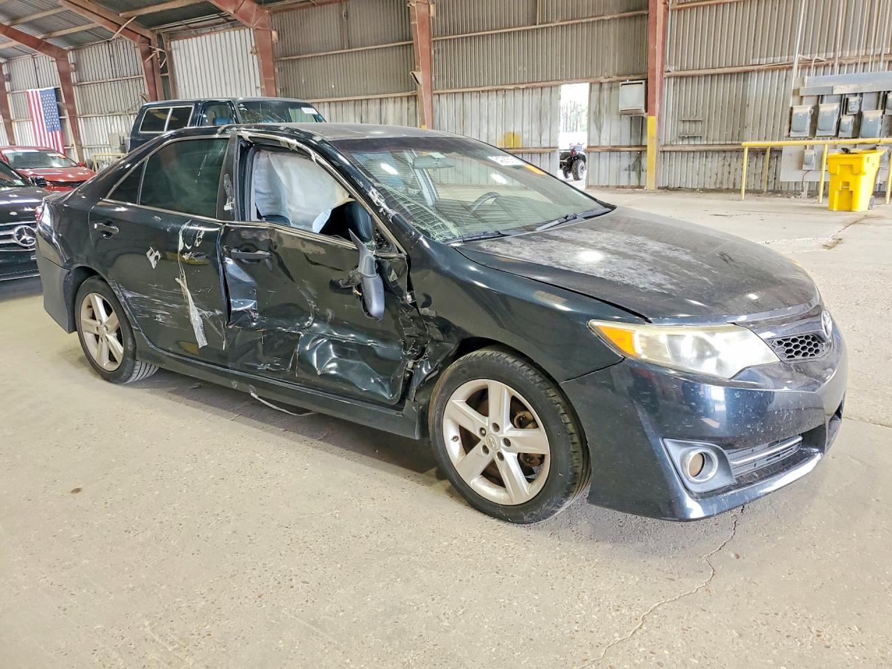 2014 Toyota Camry Se Black vin: 4T1BF1FKXEU304759
