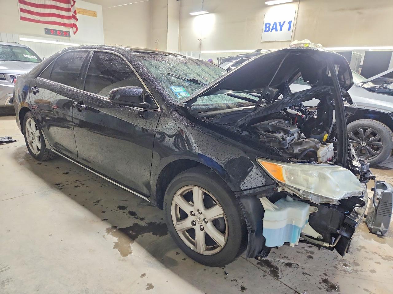 2014 Toyota Camry Le Black vin: 4T1BF1FKXEU308035