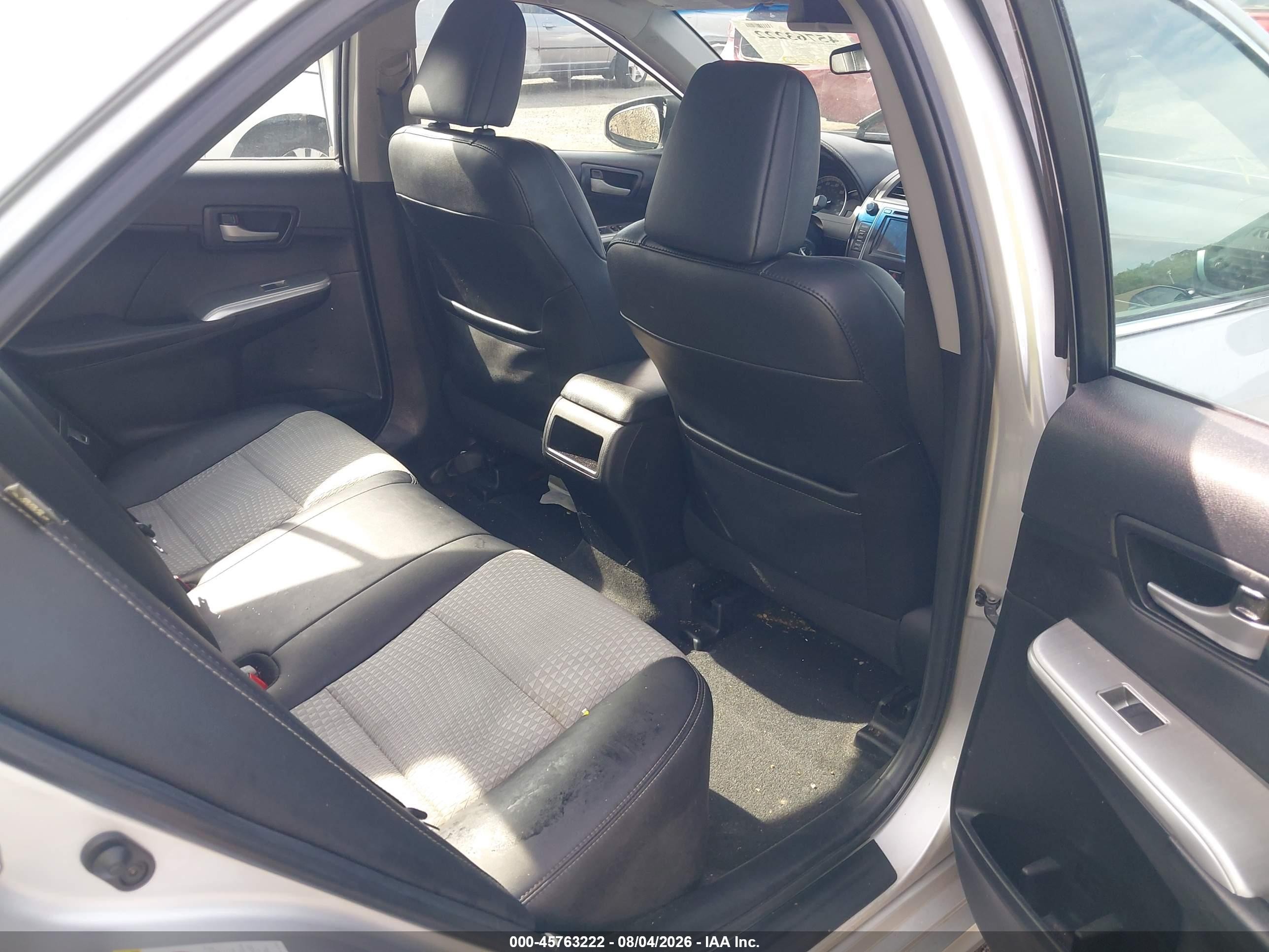 2014 Toyota Camry Se Silver vin: 4T1BF1FKXEU316085