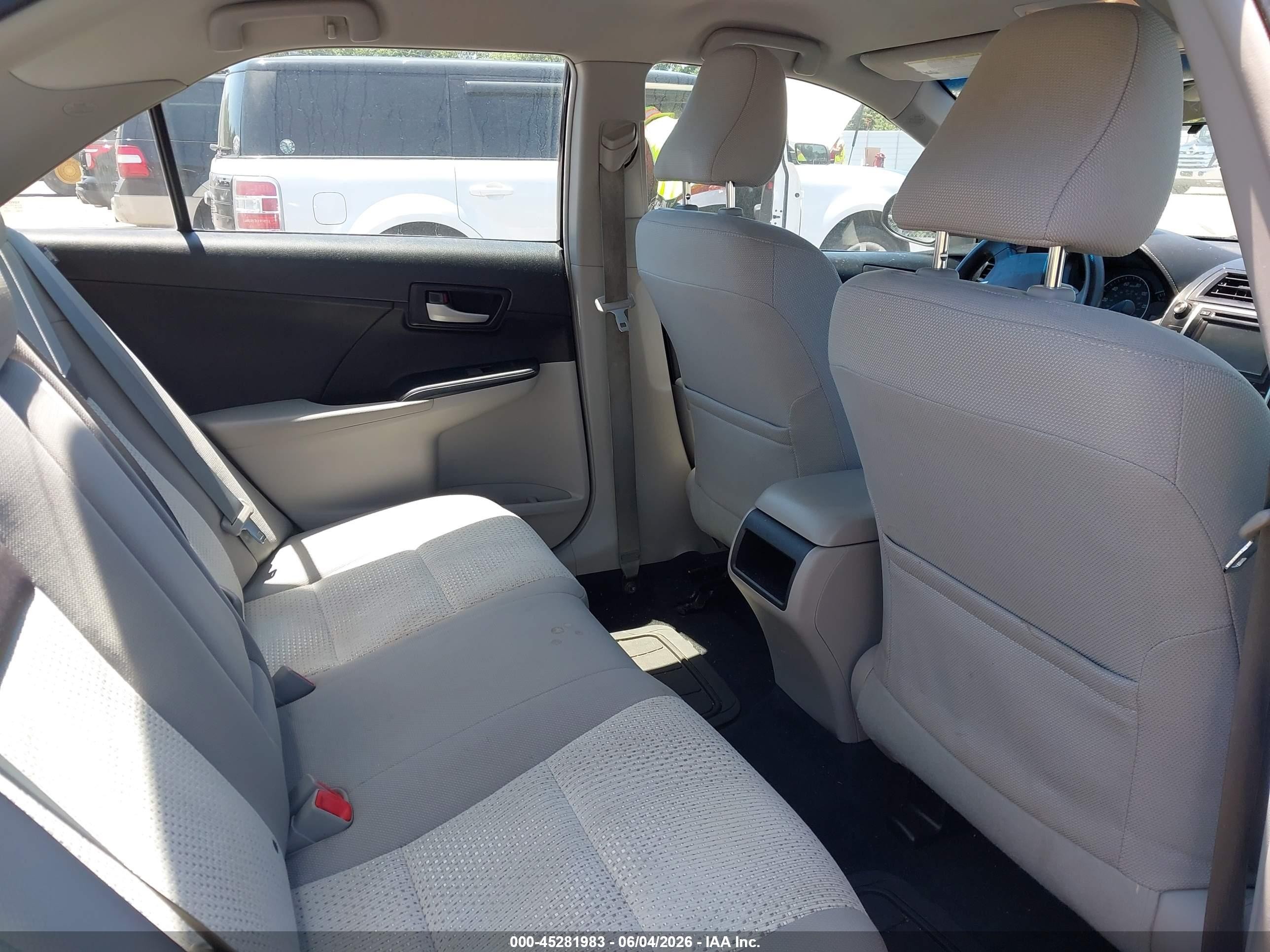 2014 Toyota Camry Le Black vin: 4T1BF1FKXEU317043