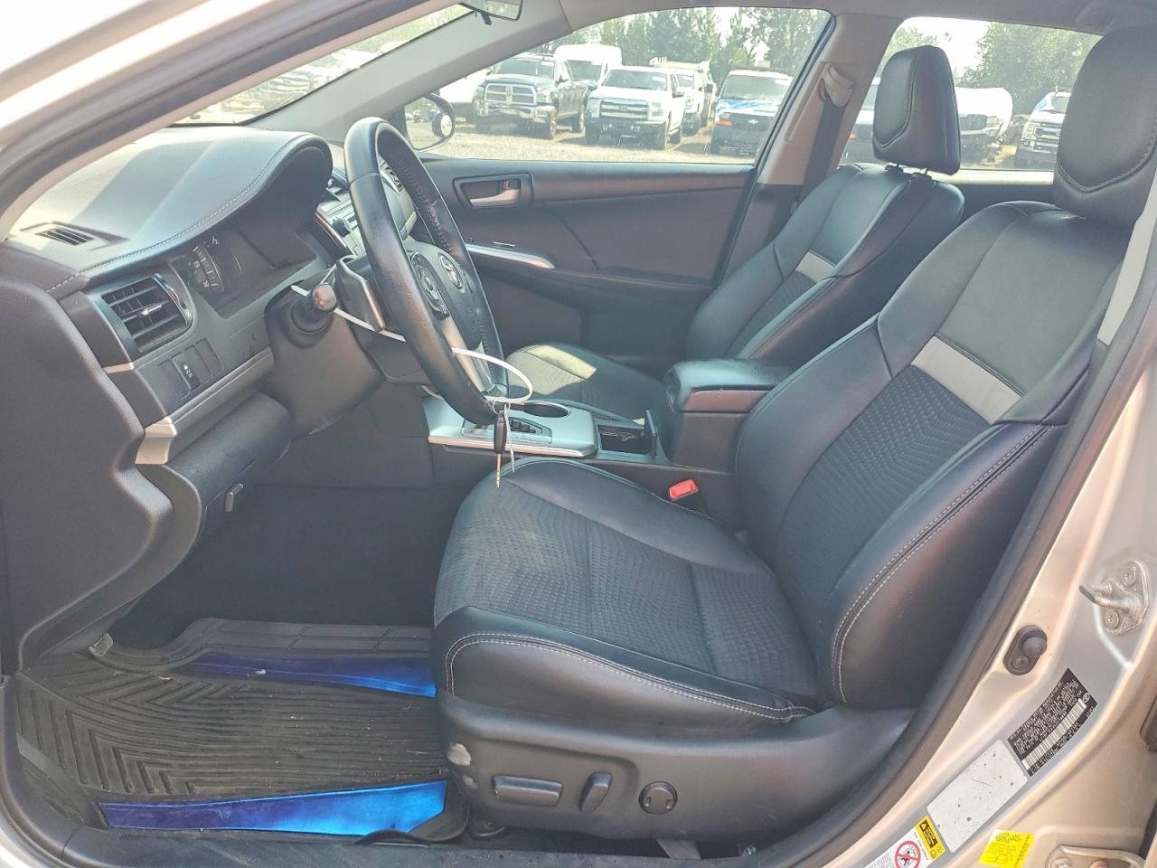2014 Toyota Camry Se Silver vin: 4T1BF1FKXEU318886