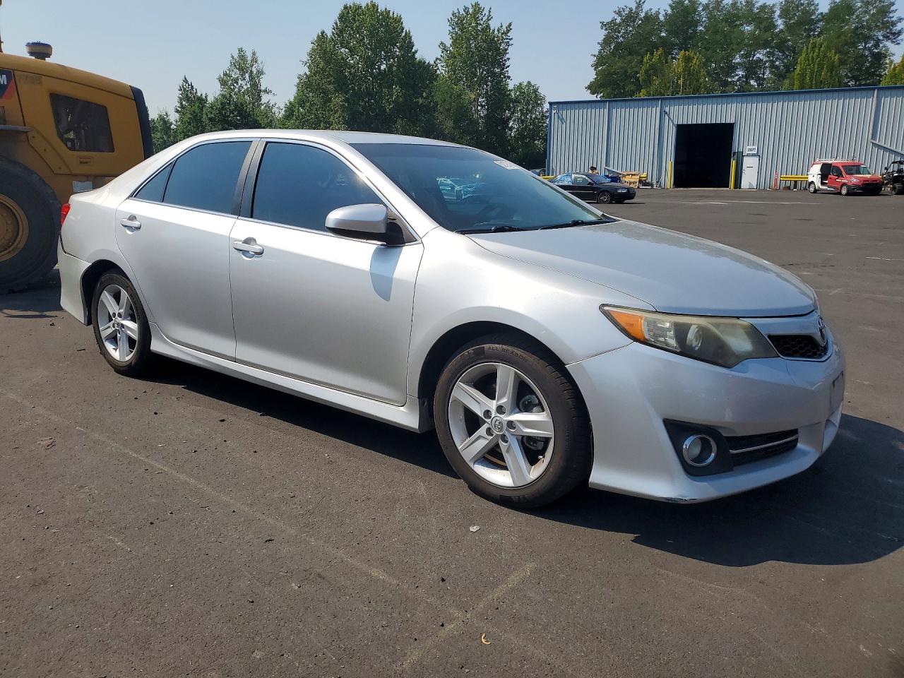2014 Toyota Camry Se Silver vin: 4T1BF1FKXEU318886