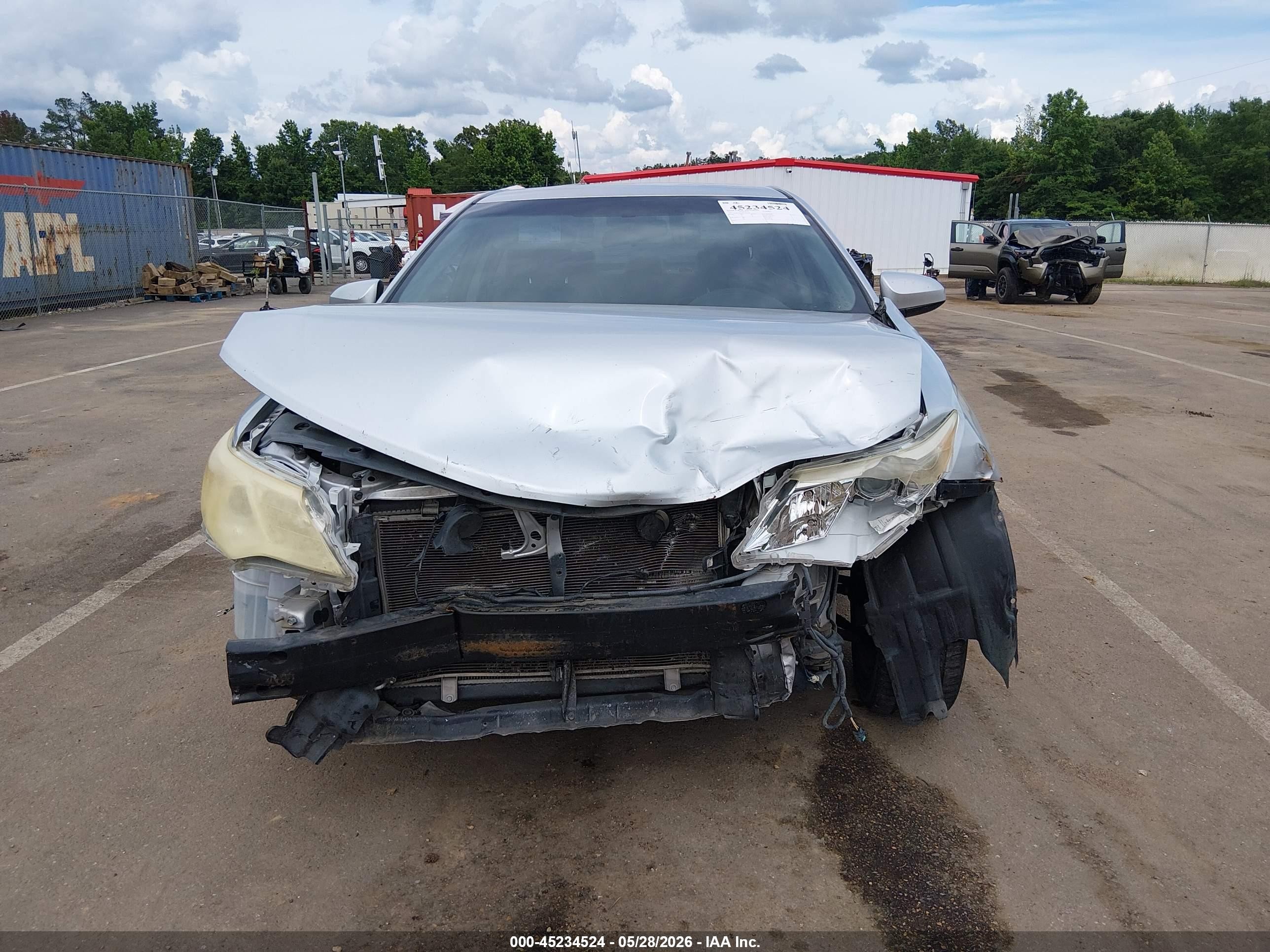 2014 Toyota Camry Se Silver vin: 4T1BF1FKXEU328446