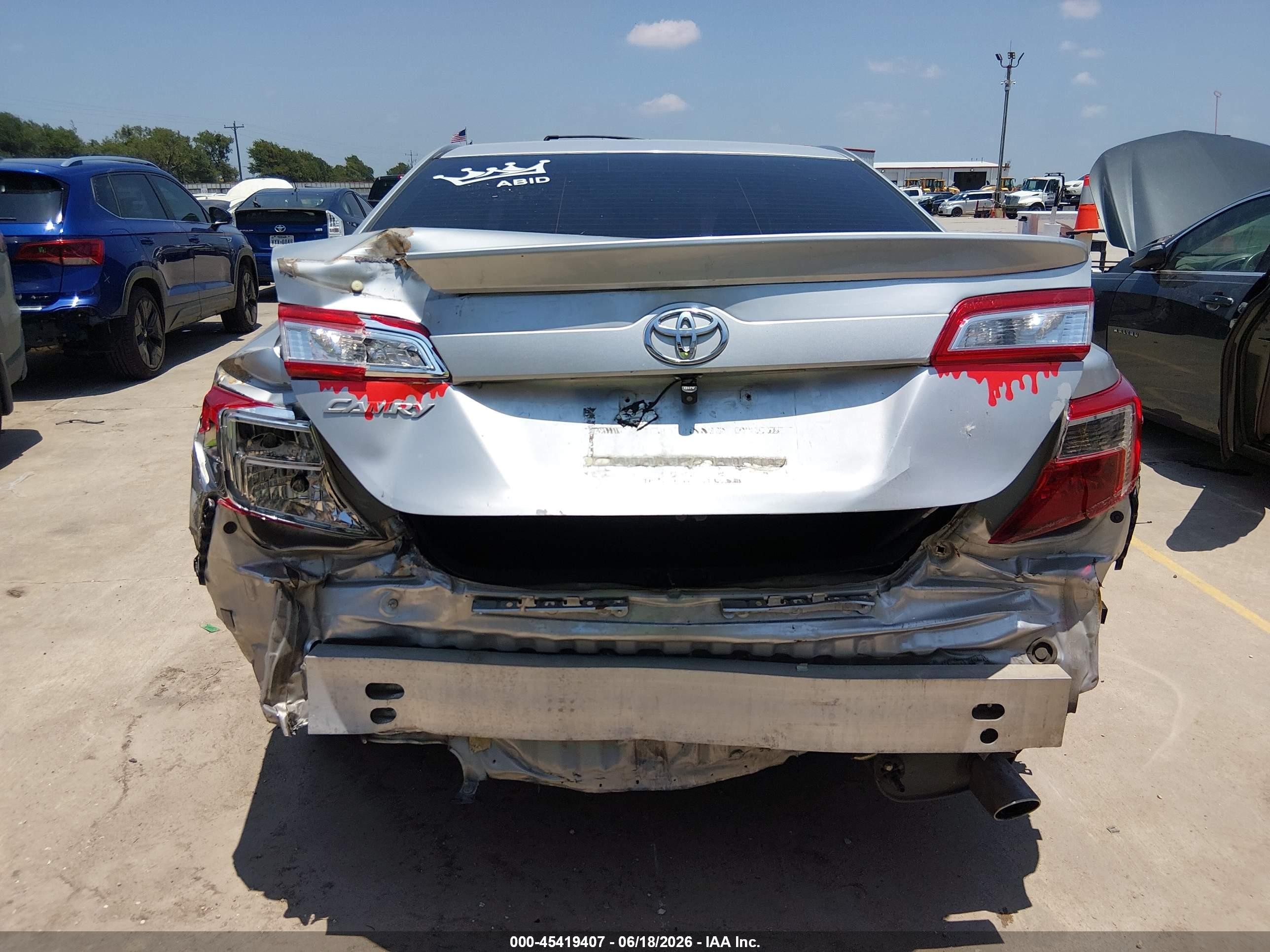 2014 Toyota Camry Se Silver vin: 4T1BF1FKXEU348275