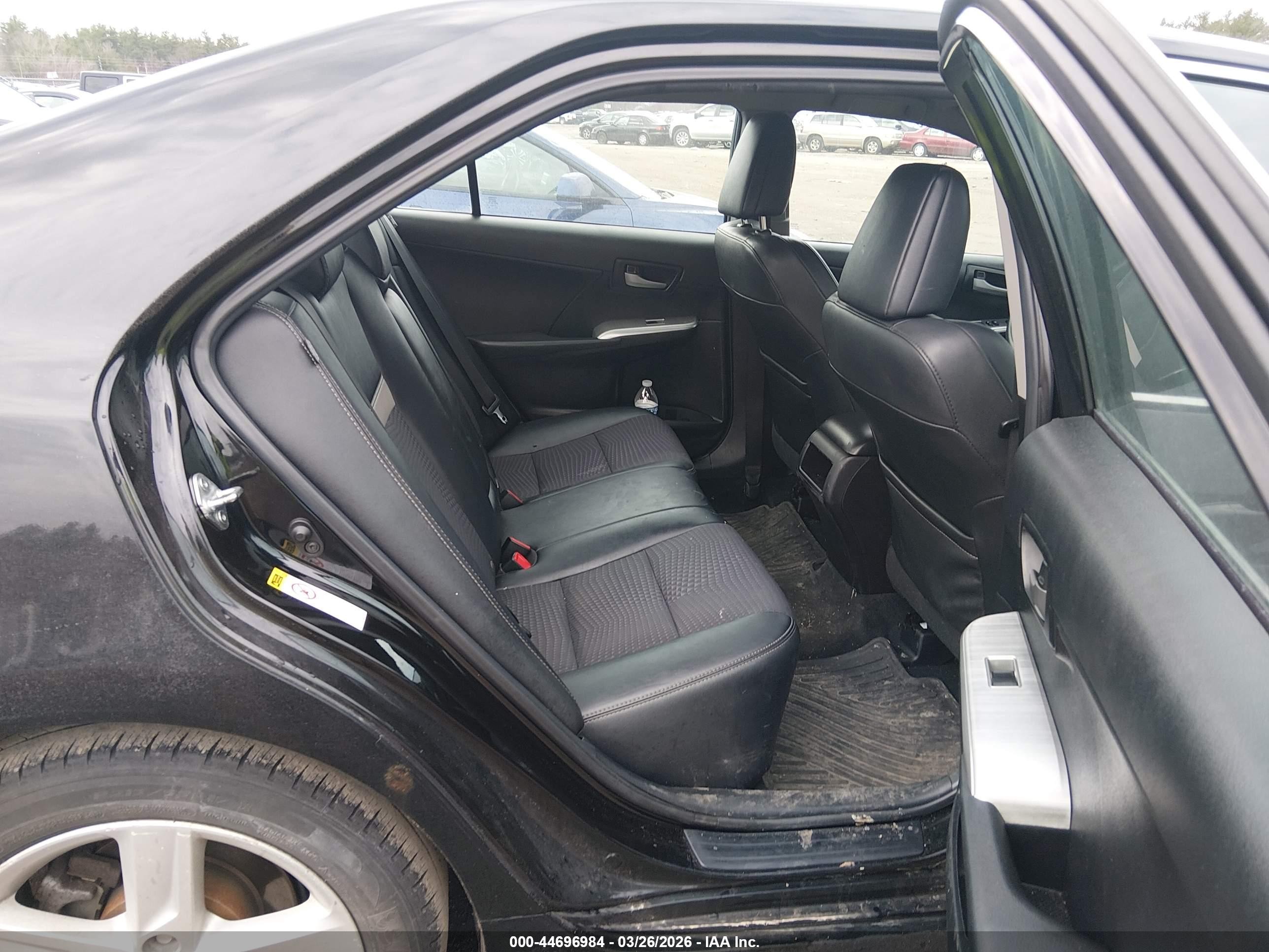 2014 Toyota Camry Se Черный vin: 4T1BF1FKXEU352780